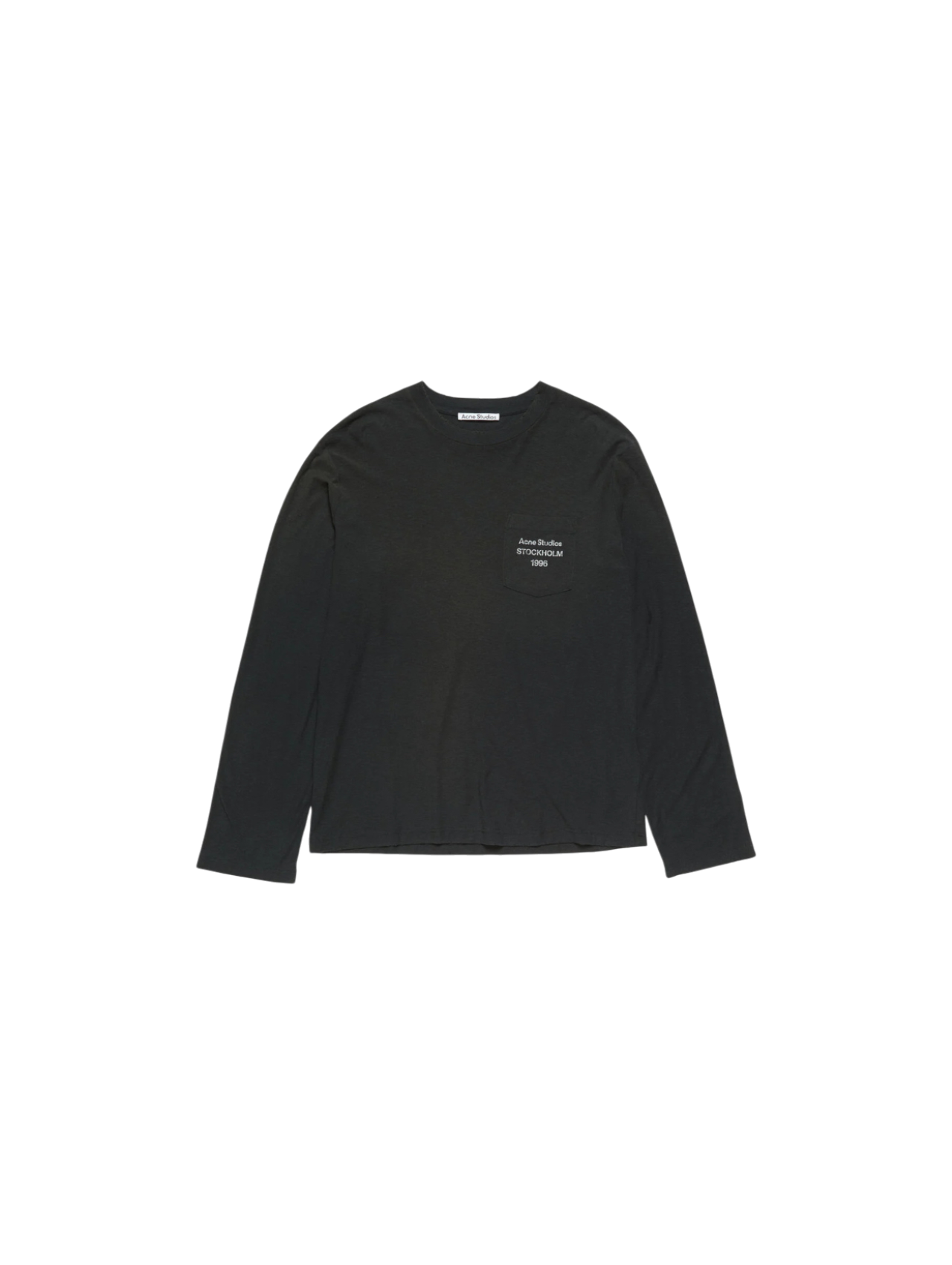 Acne Studios Faded Black Logo Tshirt