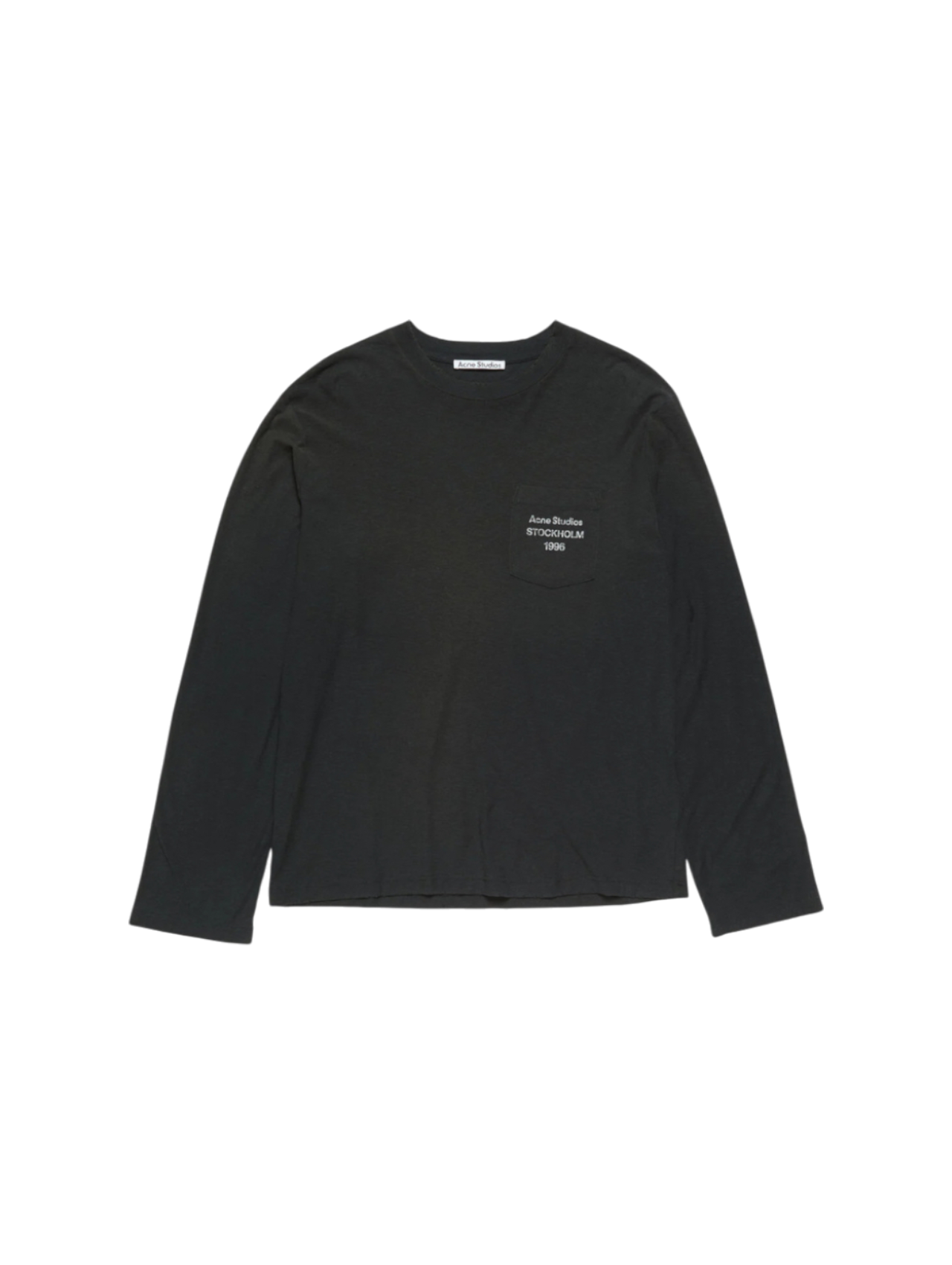 Acne Studios Faded Black Logo Tshirt