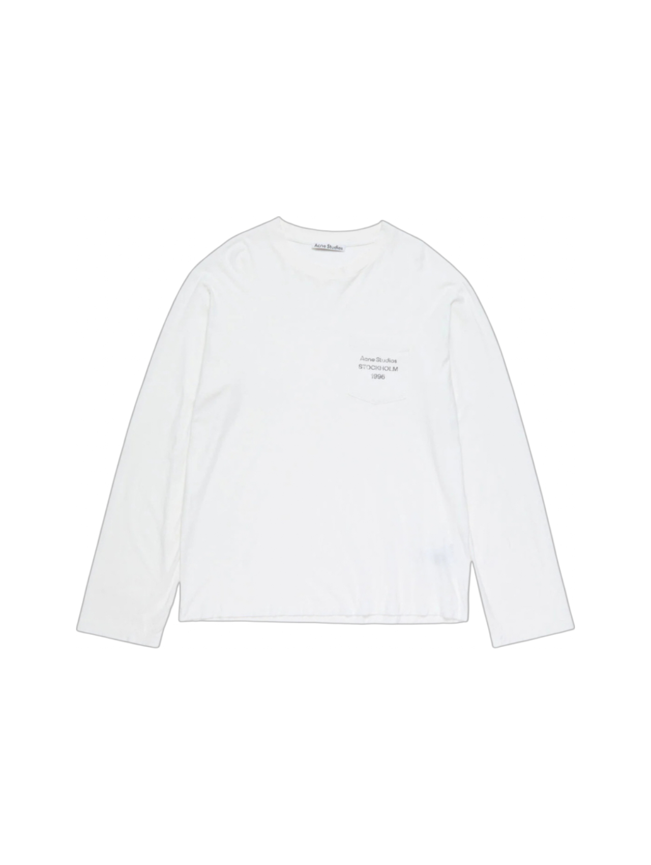 Acne Studios Optic White Logo Tshirt