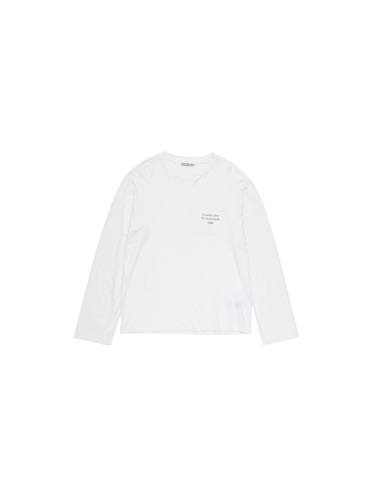Acne Studios Optic White Logo Tshirt