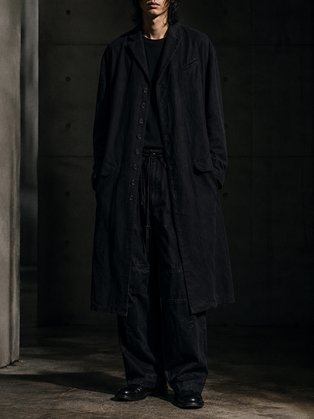 Klasica Black Phila Db Coat