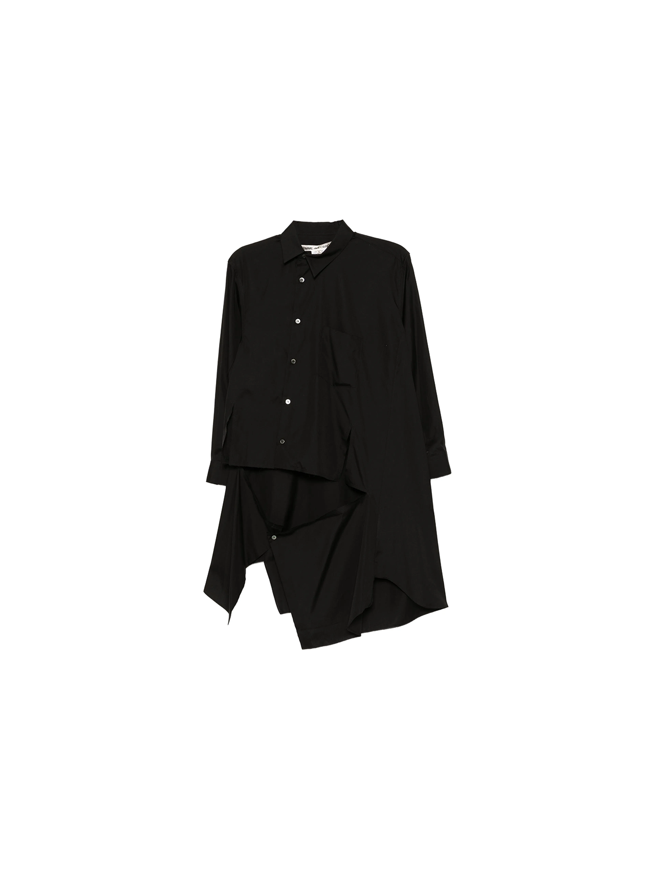 Comme Des Garçons Black Cut Out Shirt