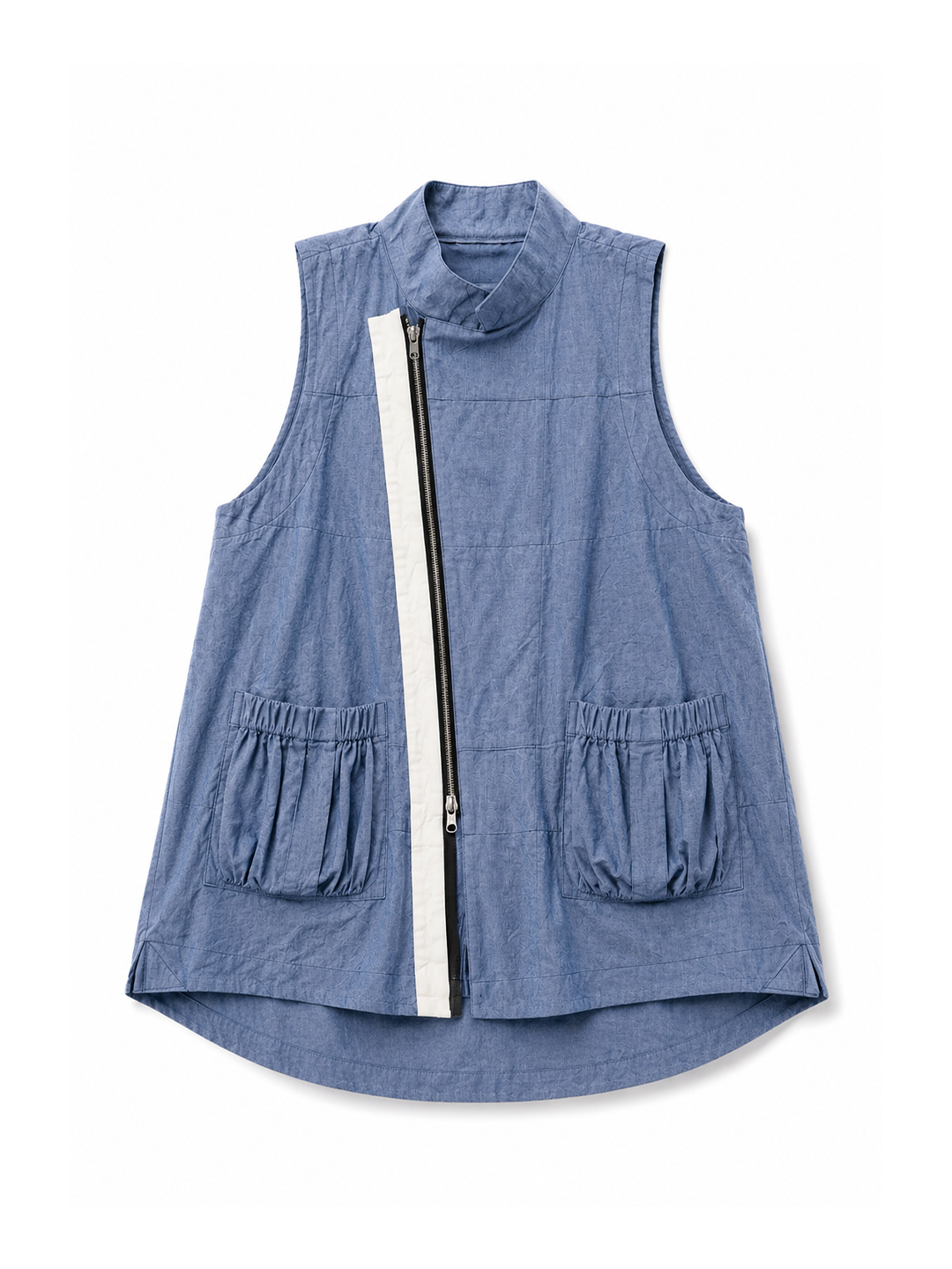 Dalston Mill Blue Long Vest