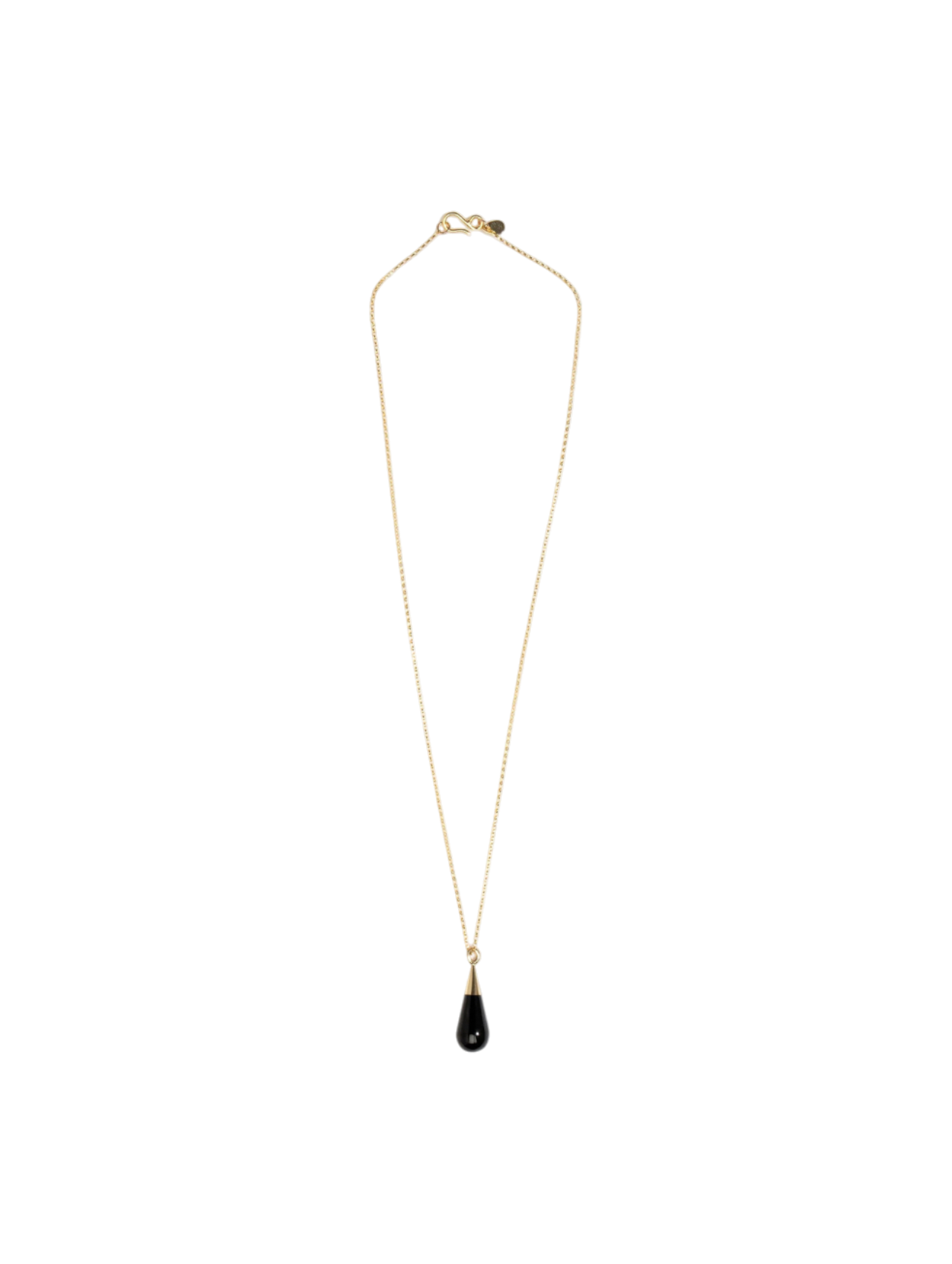 Dinosaur Designs Black Dew Drop Pendant