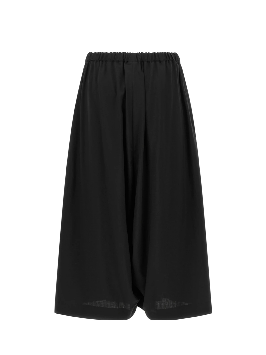 CDG Mainline Black Drop-Crotch Wide-Leg Pants
