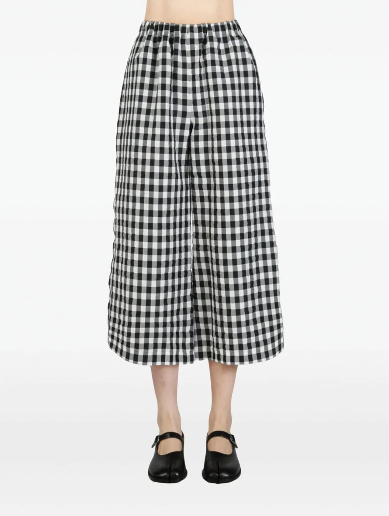 CDG Tao Black & White Gingham Pants