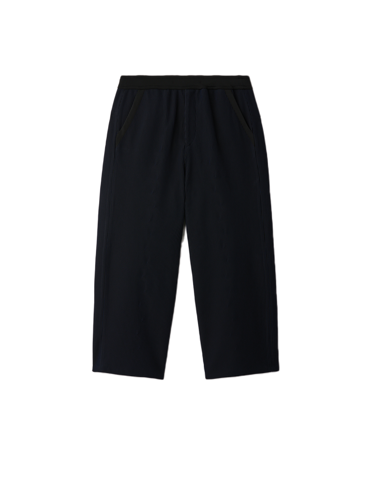CFCL Black Soft Hypha Straight Pants