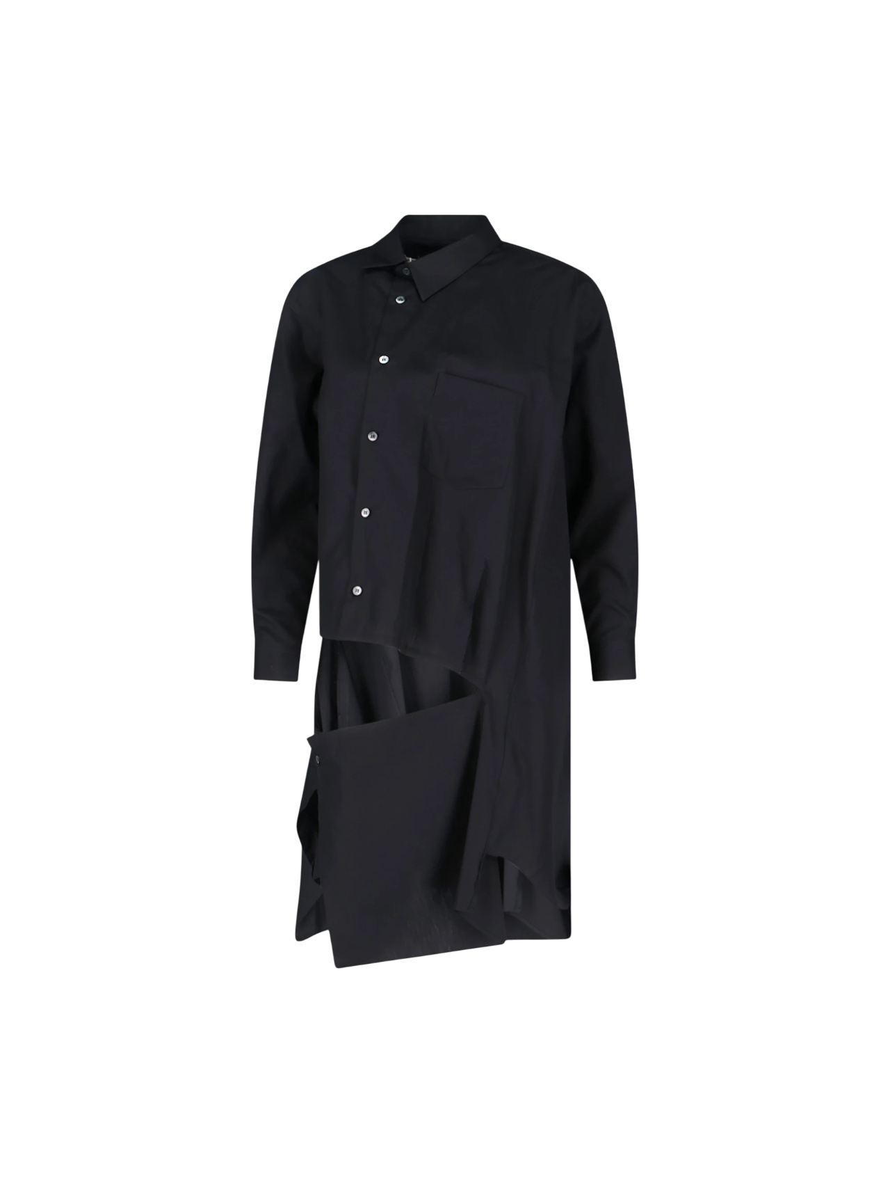 Comme Des Garçons Black Cut Out Shirt