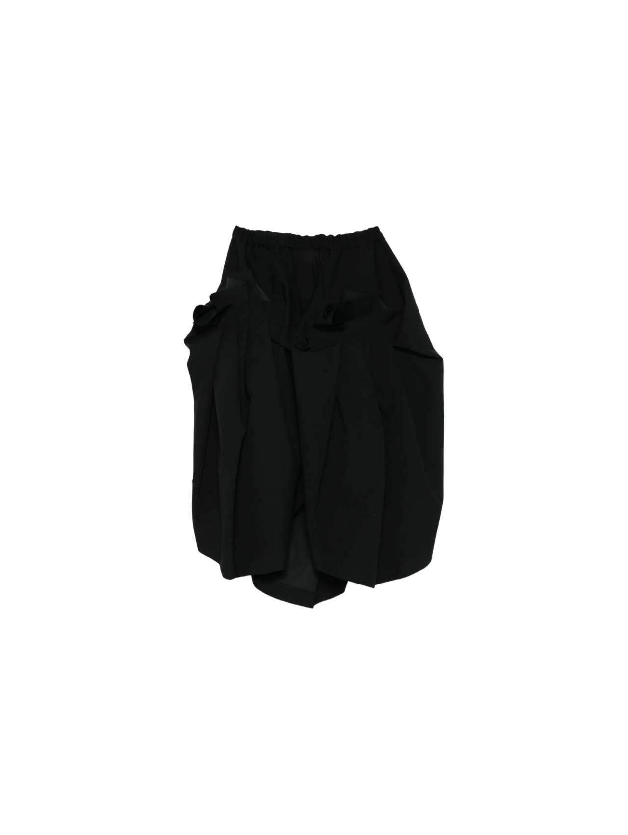 Comme Des Garçons Black Patchwork Skirt