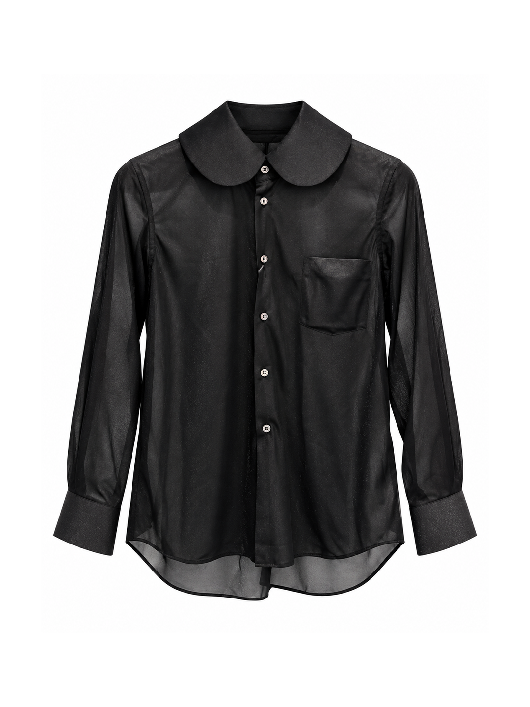 CDG Mainline Black Sheer Shirt