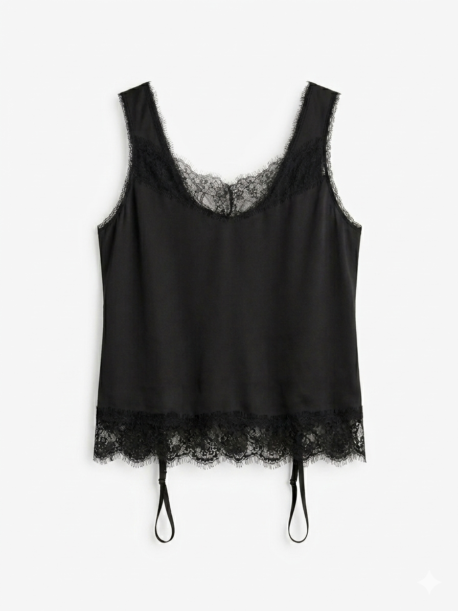 MM6 Dark Grey Cami Top