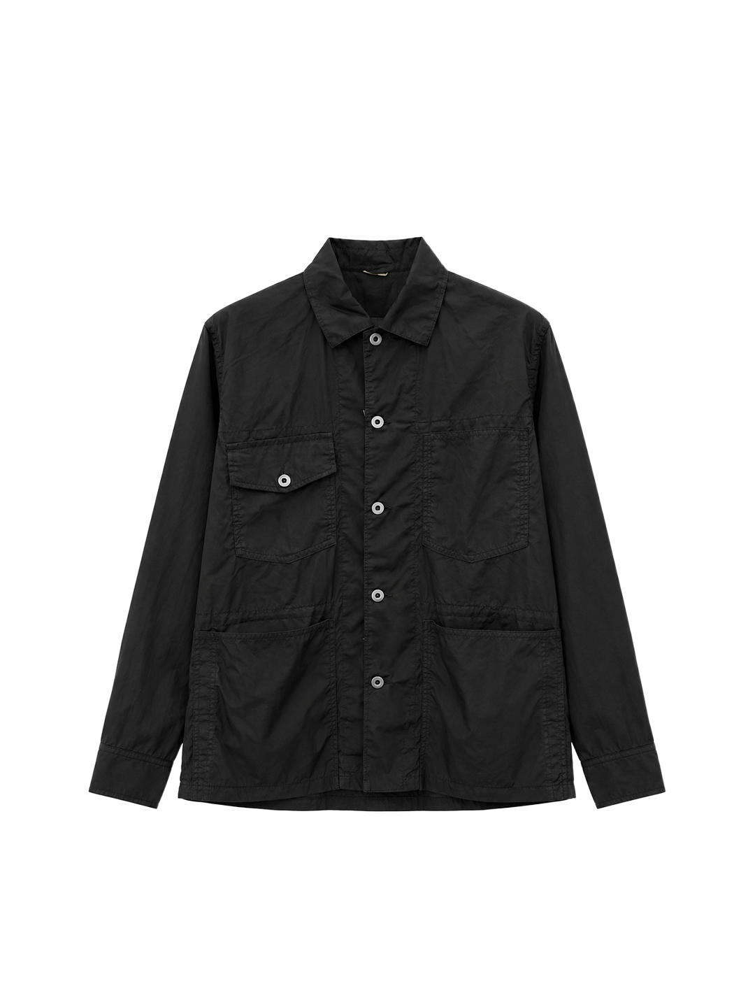 CDG Homme Deux Black - Multi Pocket Shirt Jacket