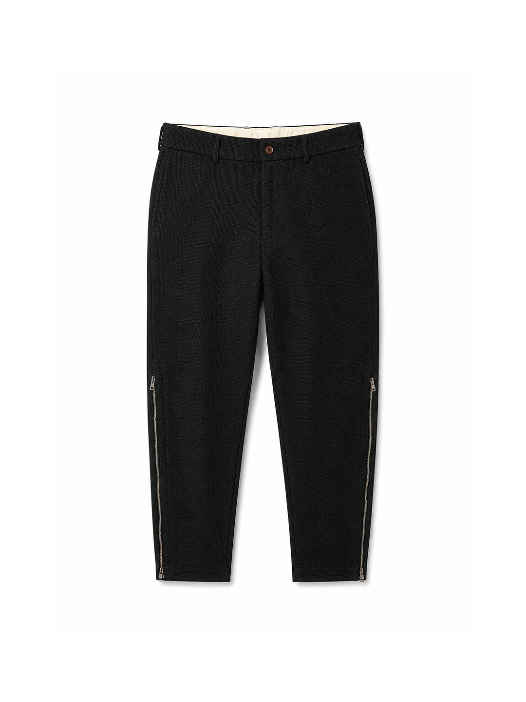 CDG Homme Plus Black Side Zip Pants
