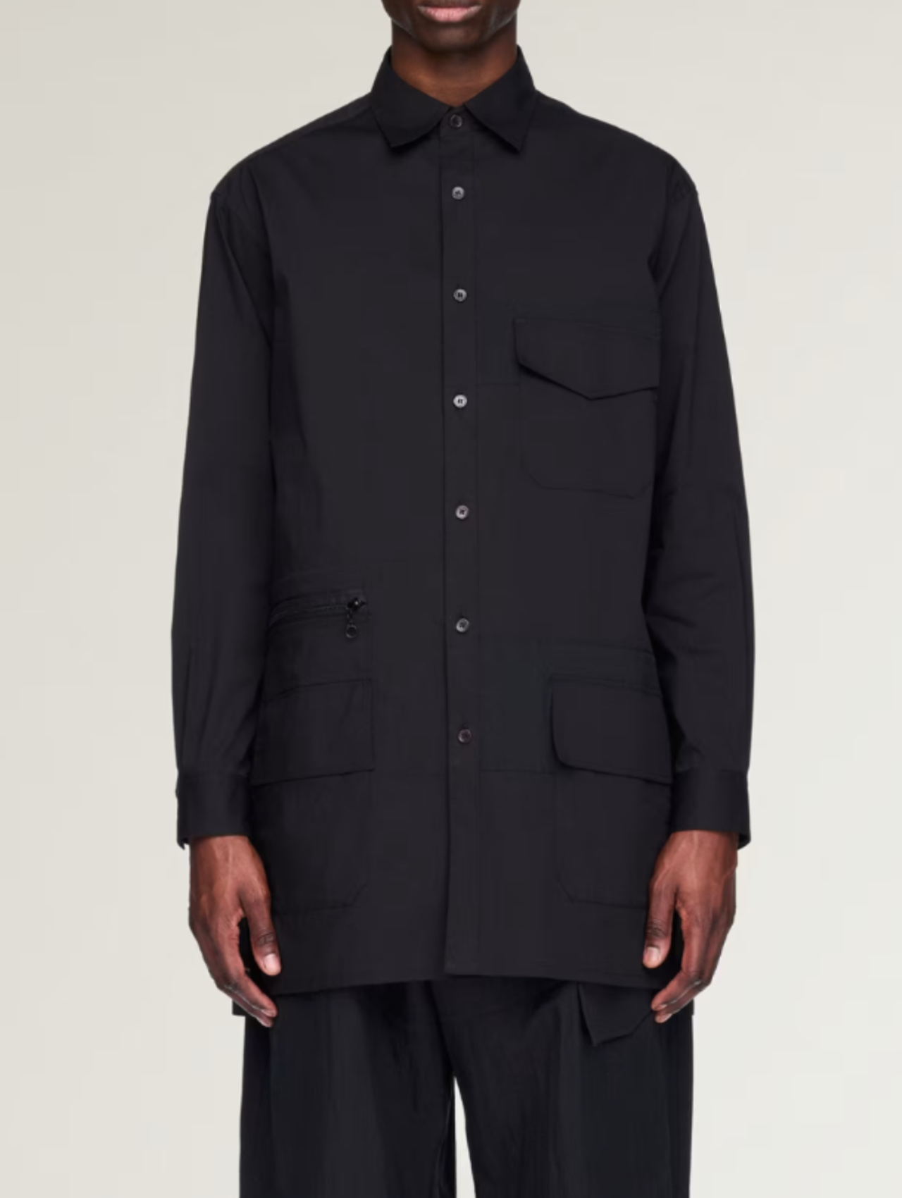 Y-3 Black Ut Long-sleeve Shirt