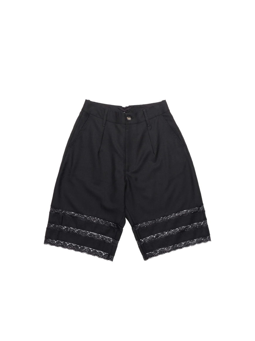 Vaquera Black Lace Trade Shorts