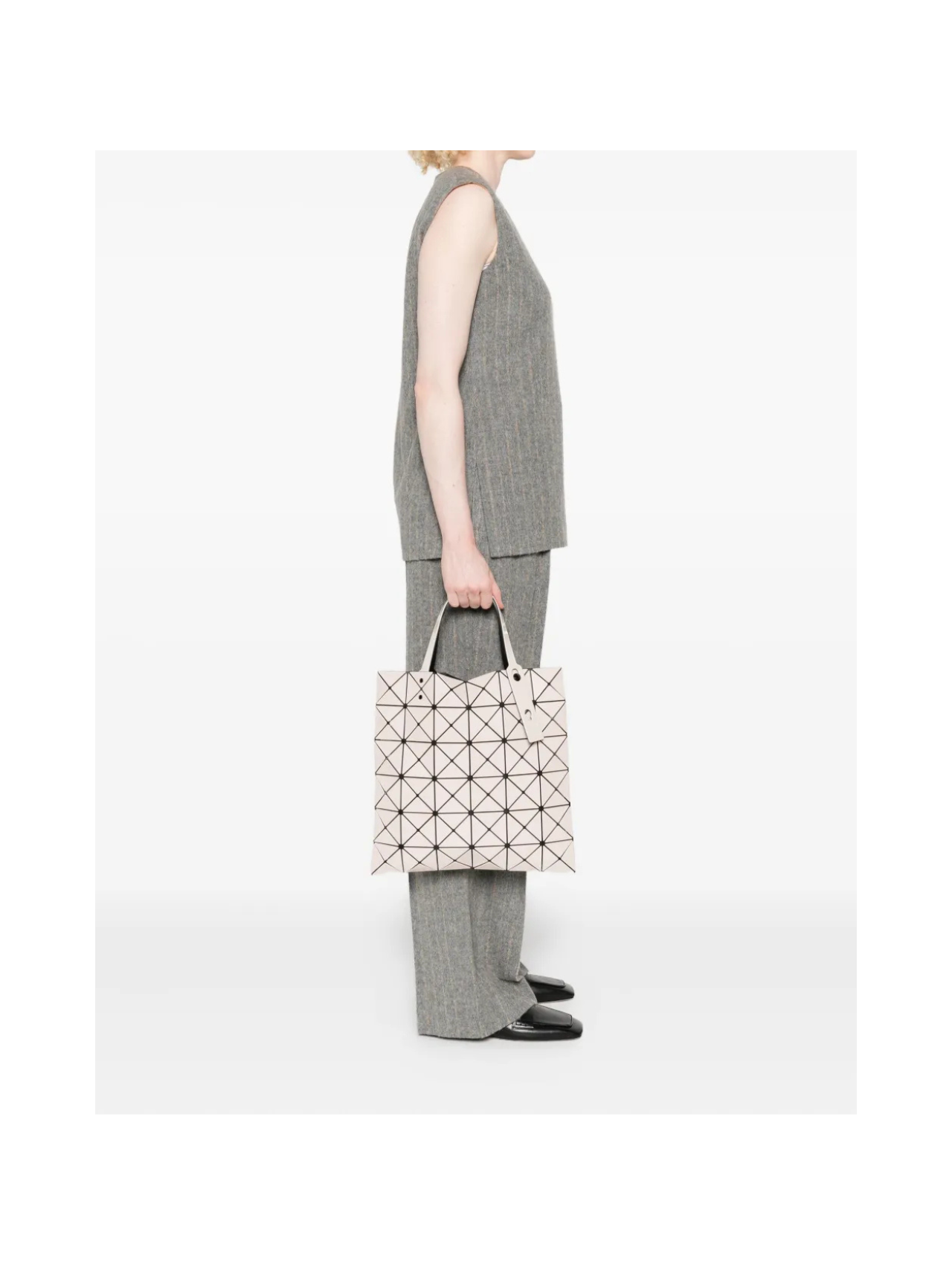 Bao Bao Issey Miyake Beige Lucent Tote