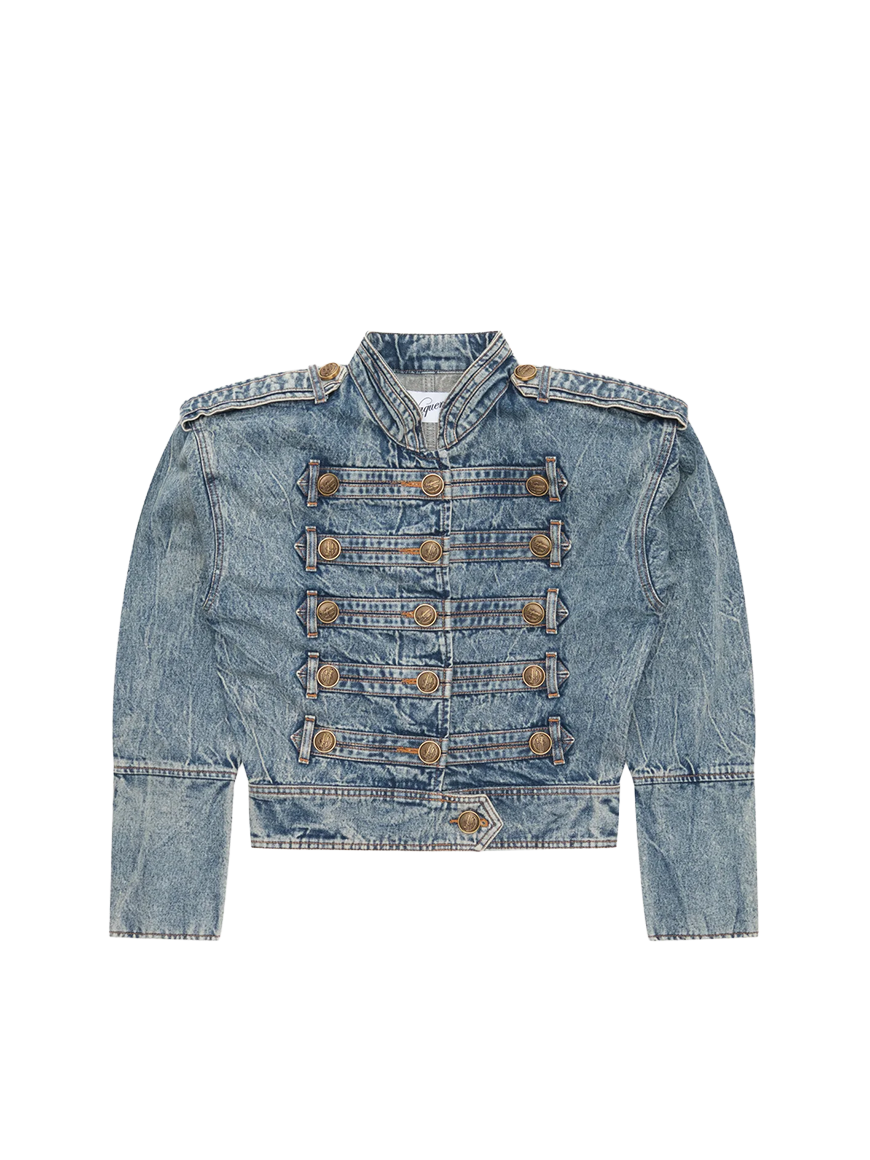 Vaquera Denim Napoleon Jacket
