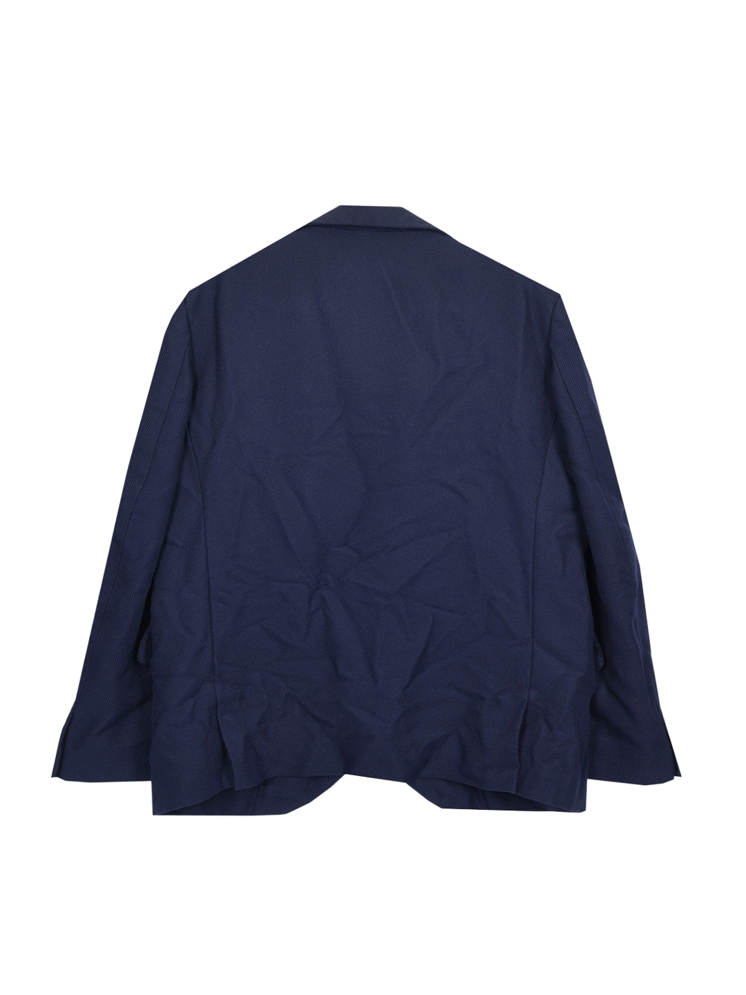 CDG Homme Deux Navy Basket Weave Jacket