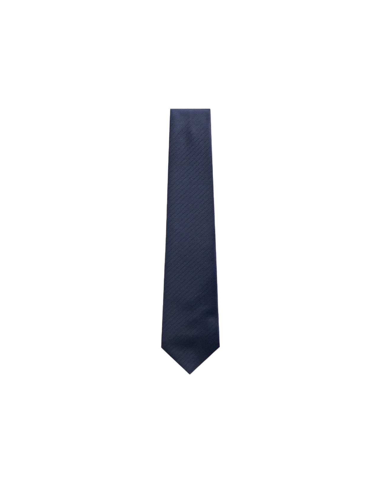 CDG Homme Deux Navy Silk Necktie