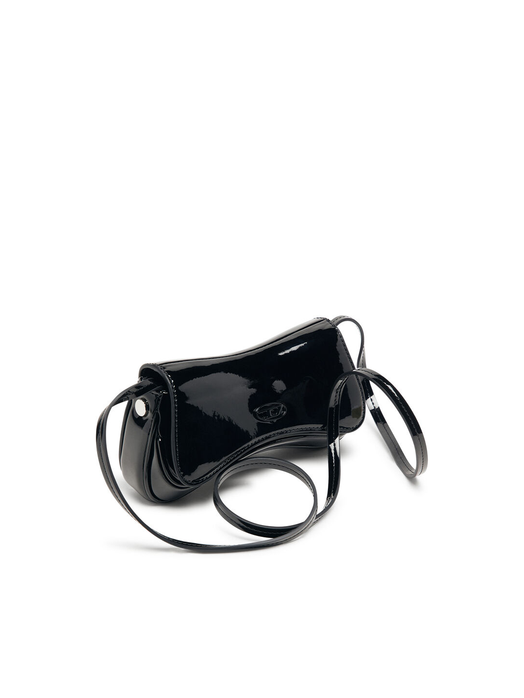Diesel Black Play Crossbody Bag