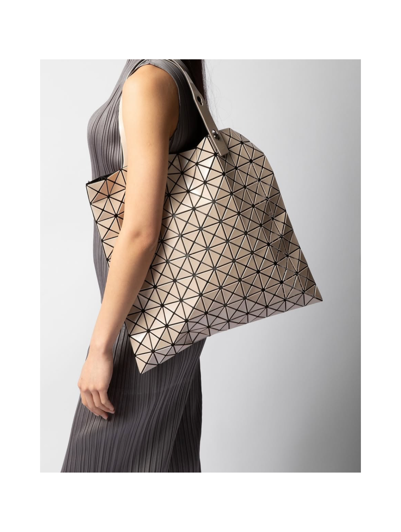 Bao Bao Issey Miyake Beige Prism Tote
