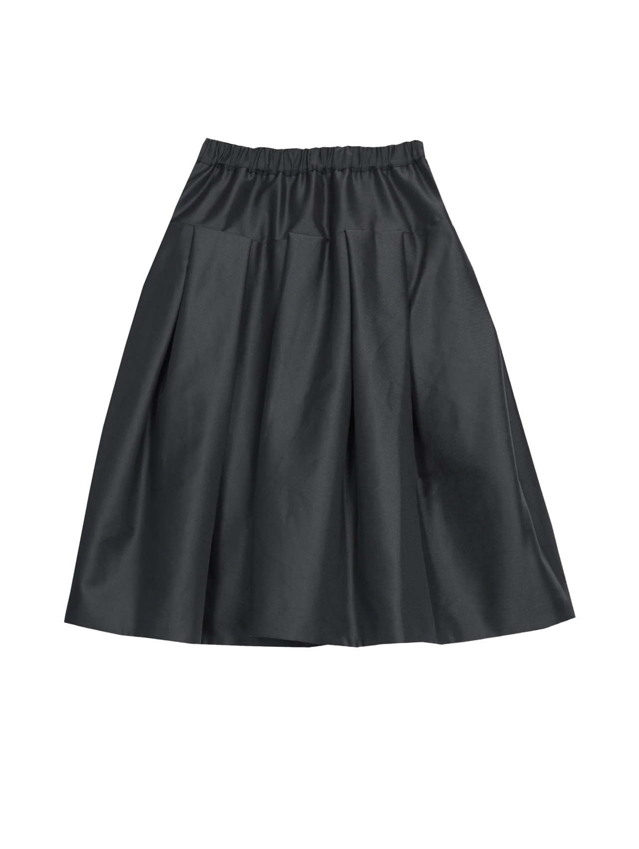 CDG CDG Black Box Pleat Yoke Skirt