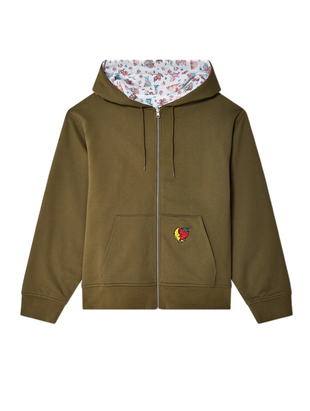 Sky High Farm Olive Thermal Hoodie