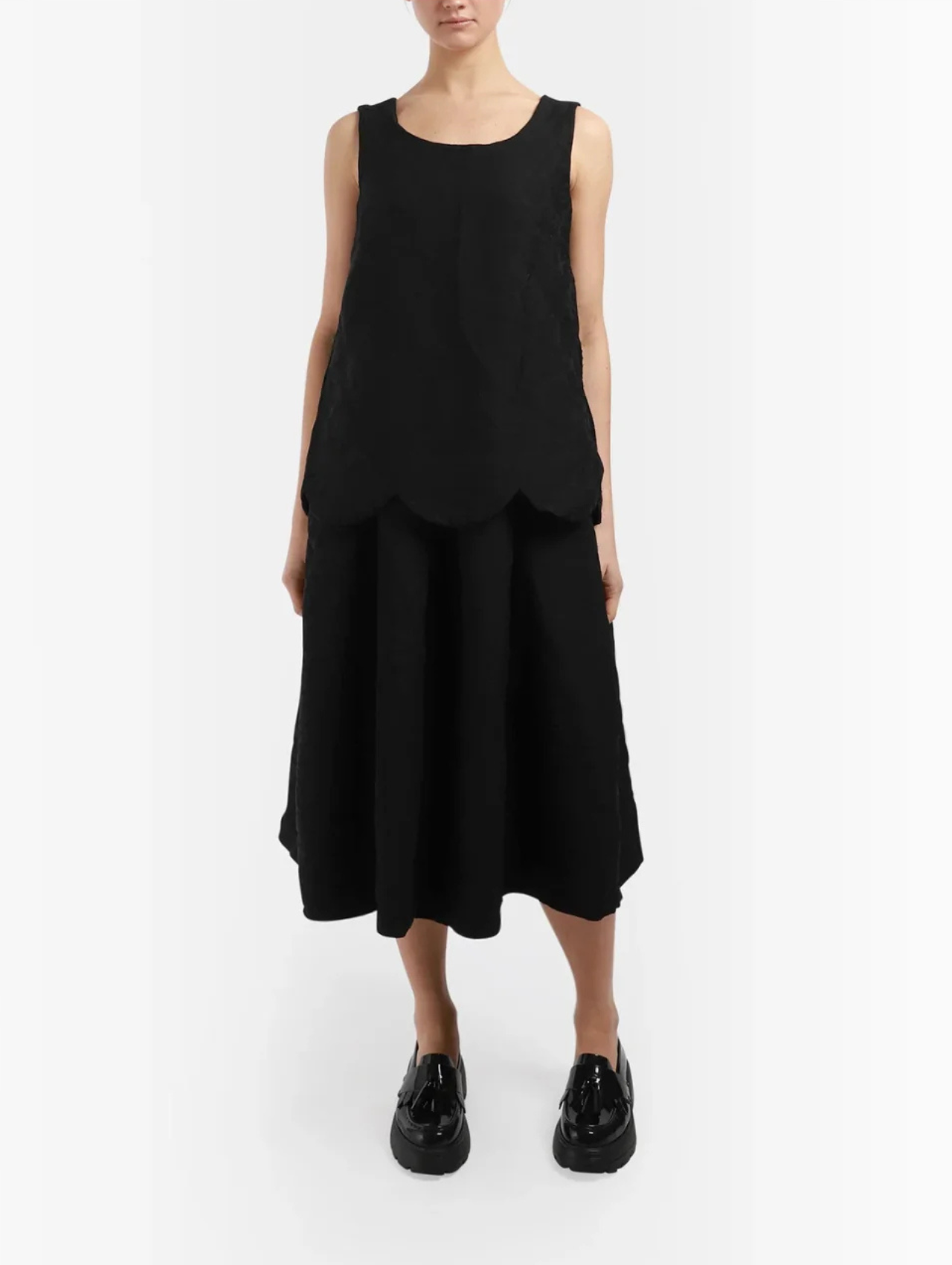 CDG CDG Black Sleeveless Dress