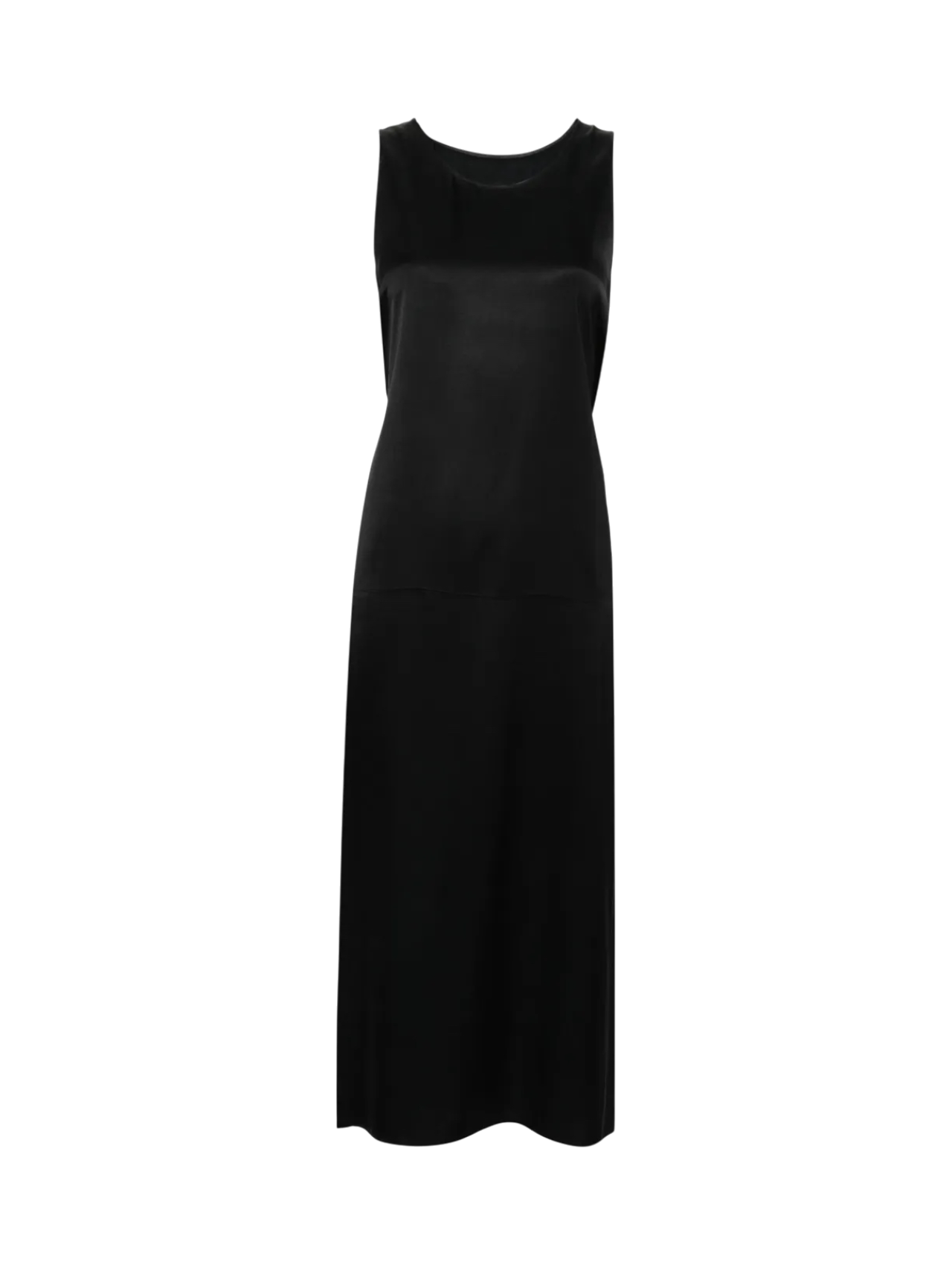 MM6 Black Wrap Maxi Dress