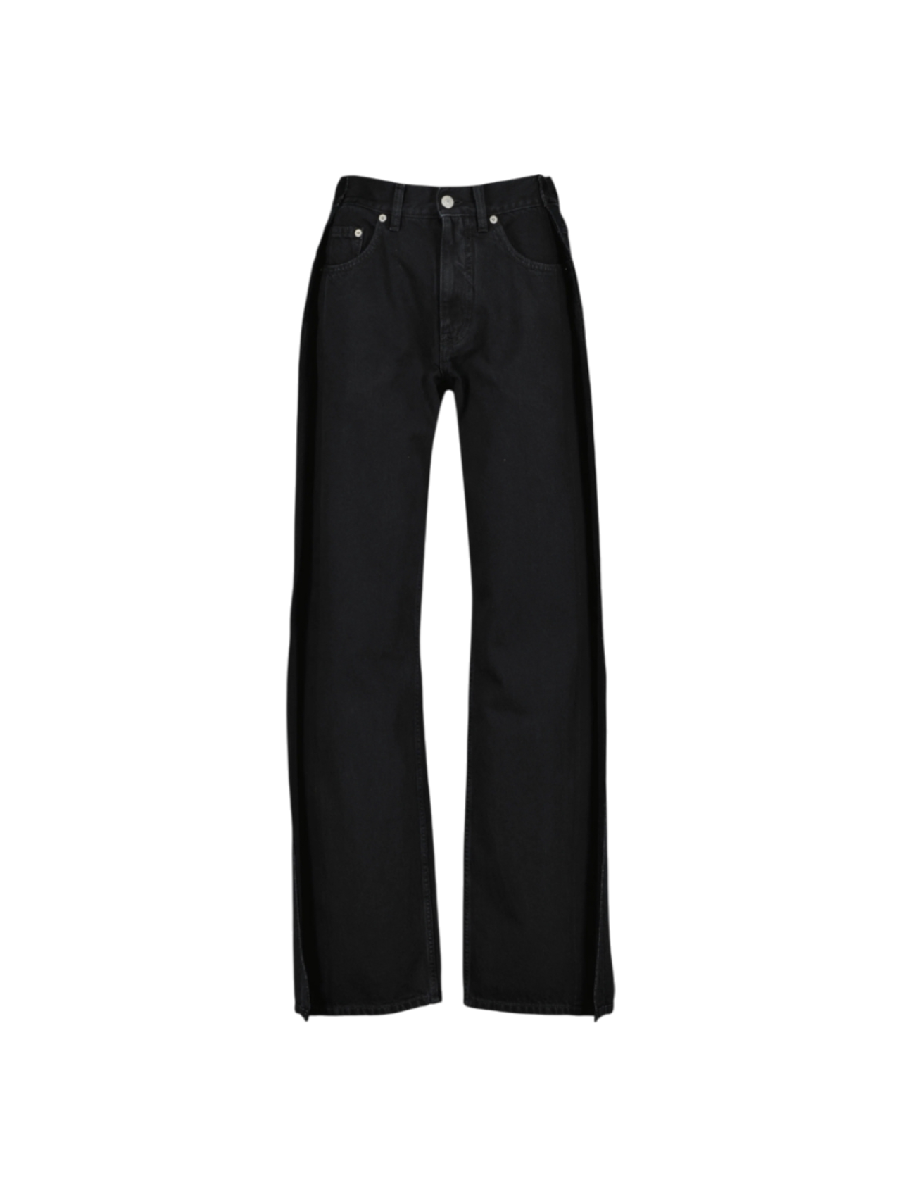 MM6 Black Side Panel Pants