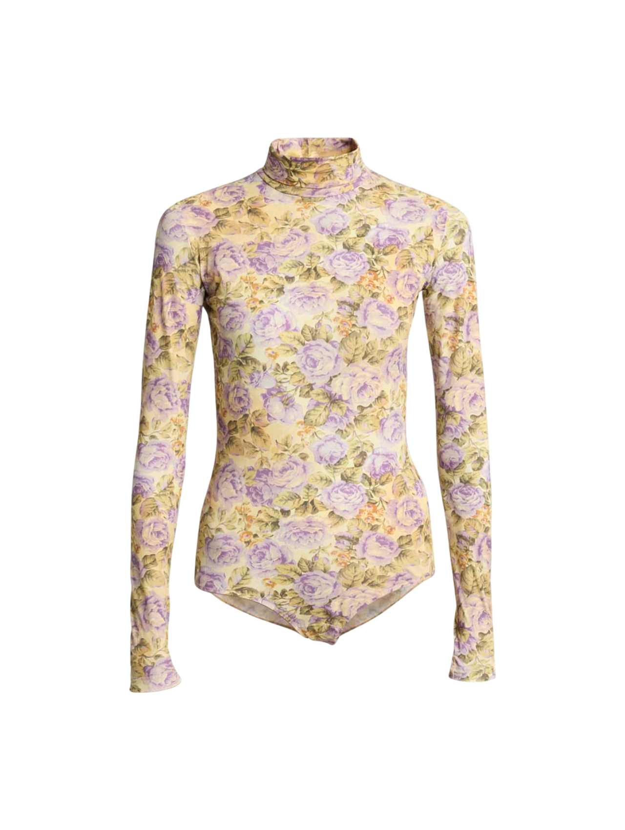 MM6 Floral Print Bodysuit