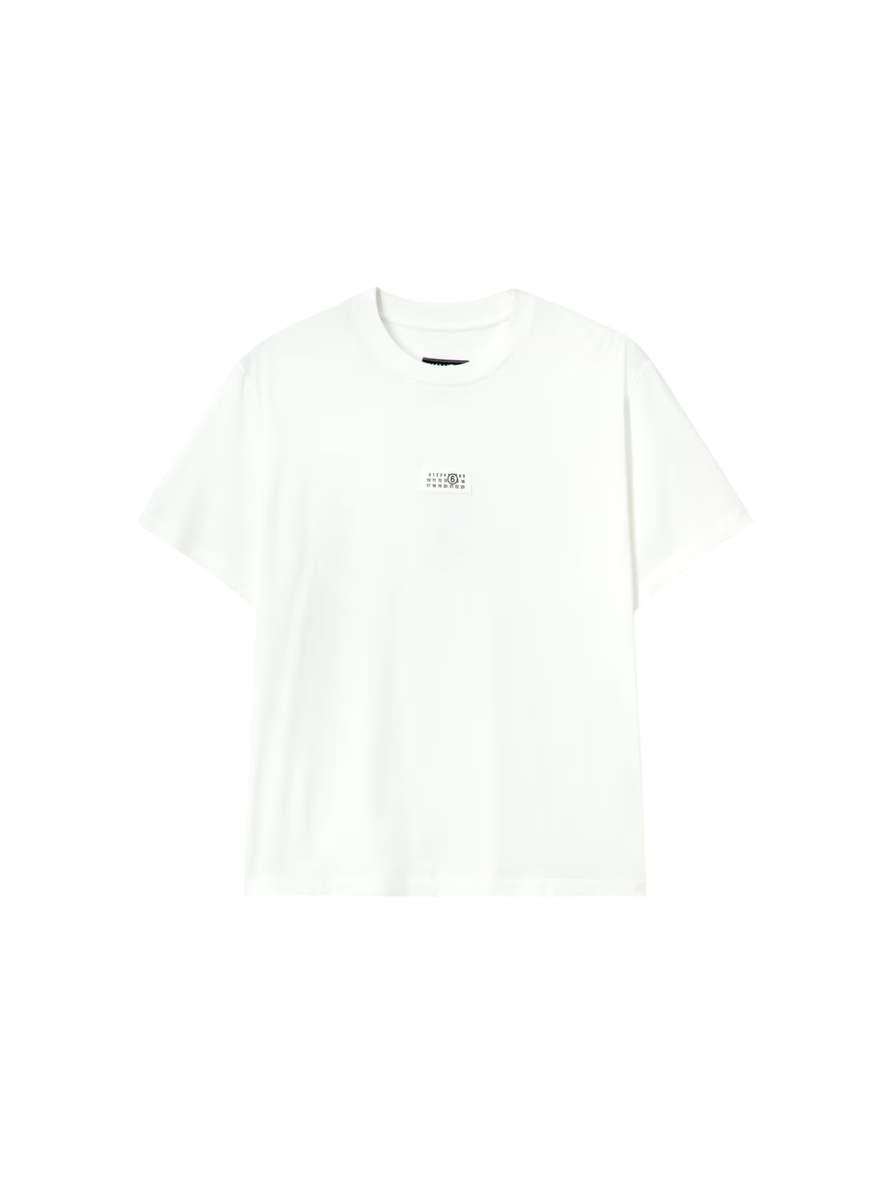 MM6 White Logo Tshirt