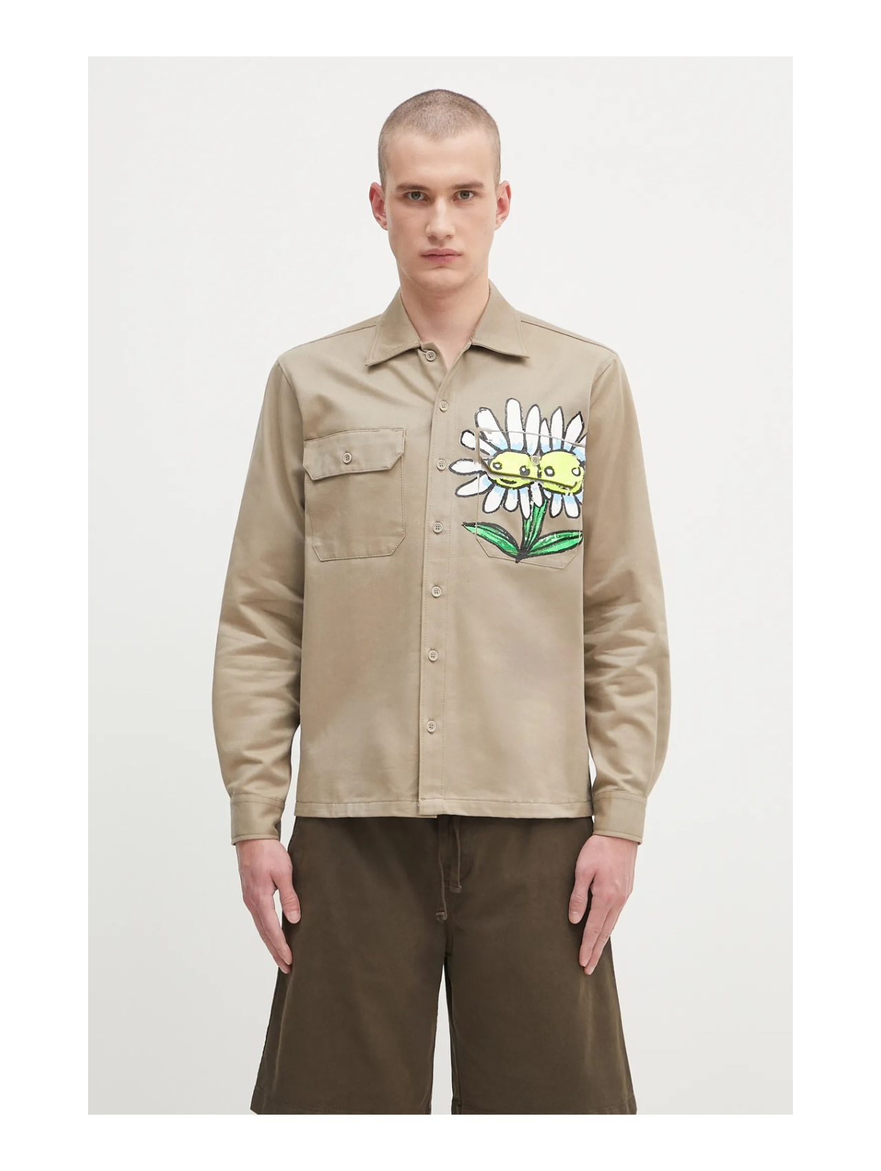Sky High Farm Sand Daisy Workshirt