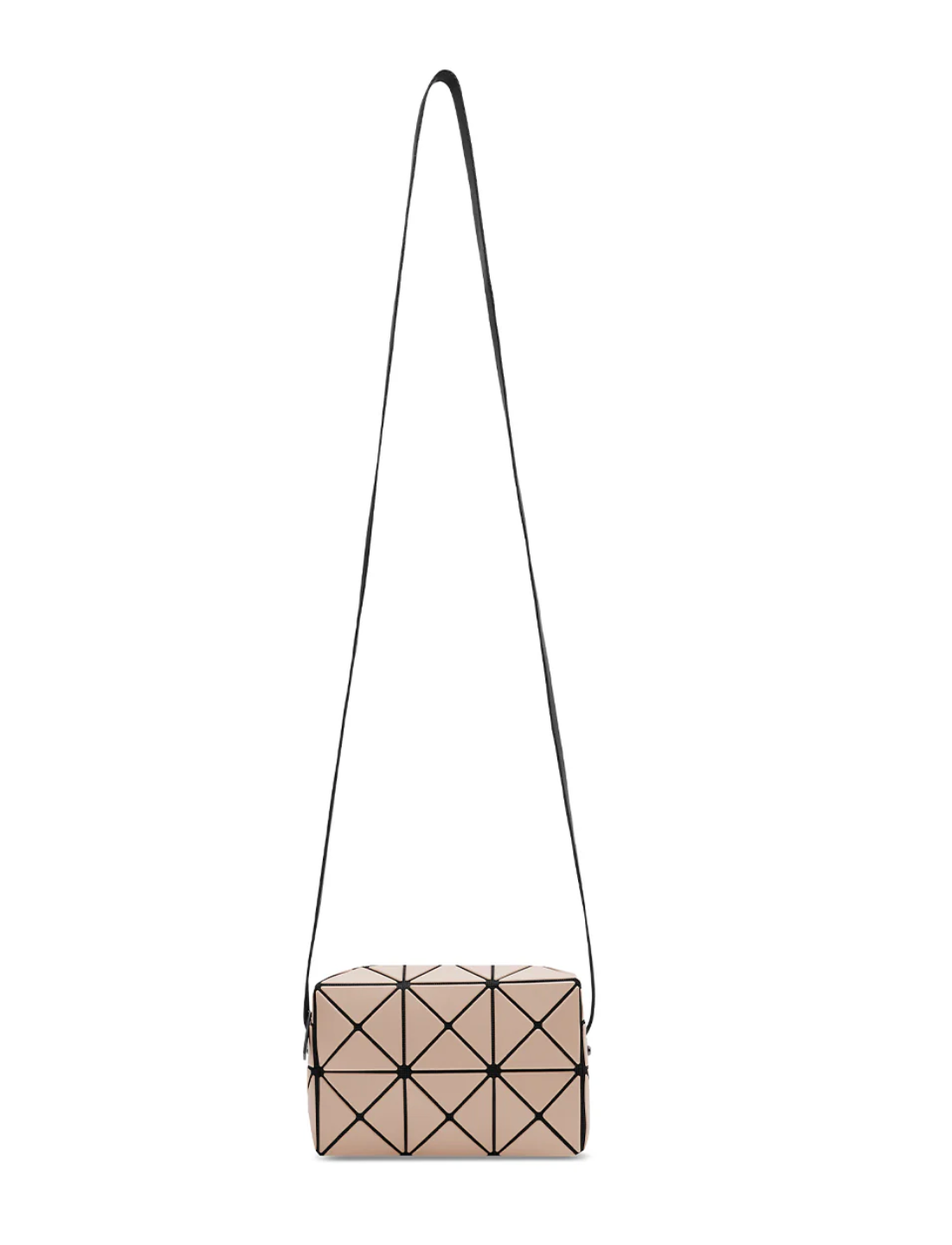 Bao Bao Issey Miyake Matte Brown Crossbody Cuboid