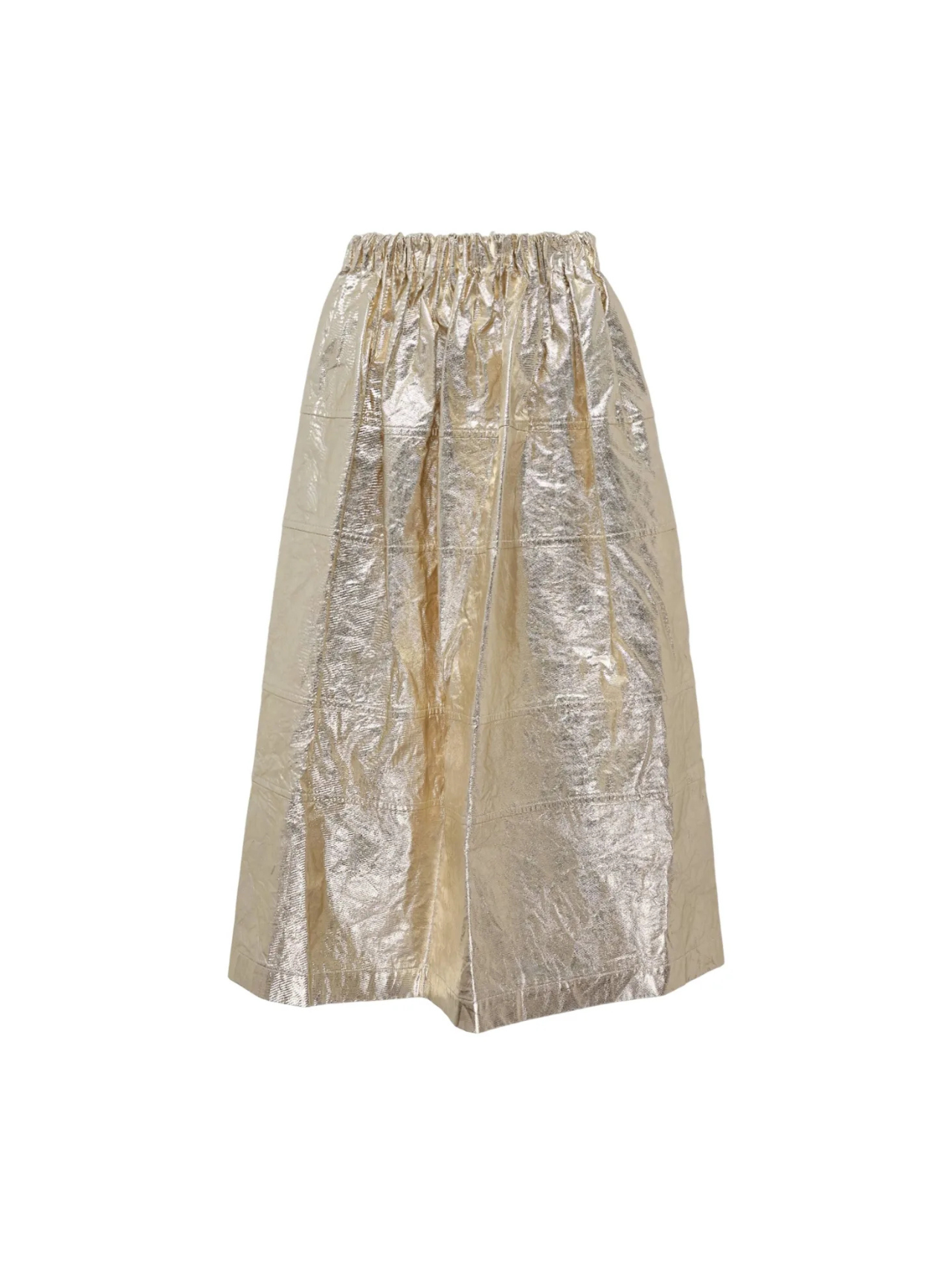 CDG TAO Gold Foiled Skirt