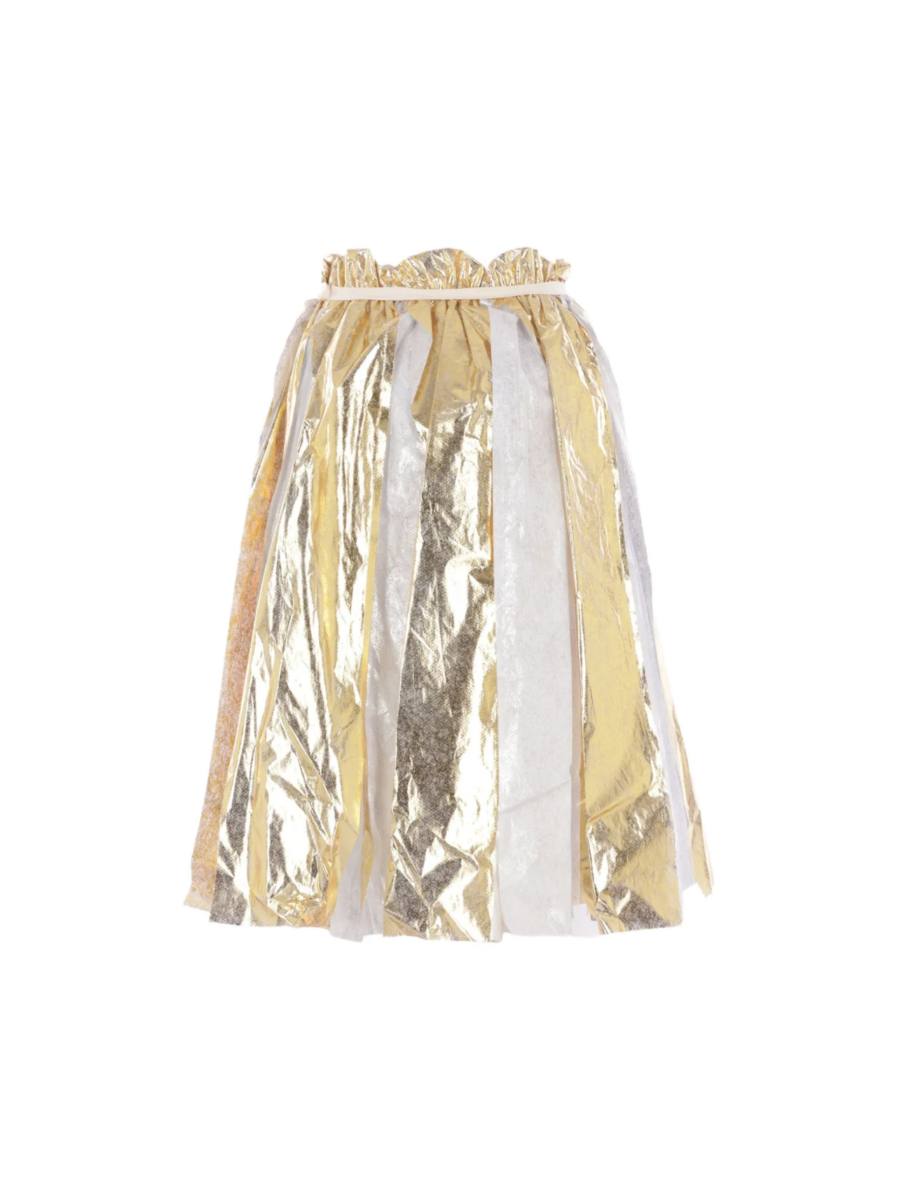 CDG TAO Gold Foiled Skirt