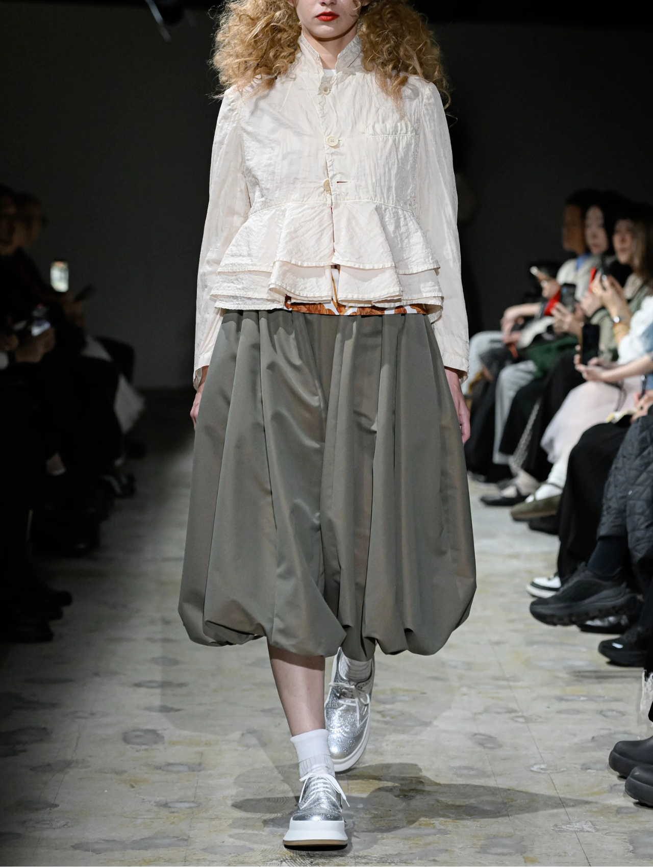 CDG TAO Khaki Culotte Pant