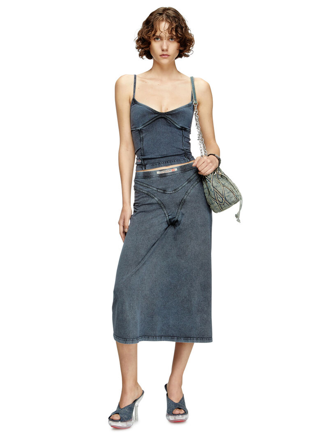 Diesel Dark Blue T-Ony Tank Top
