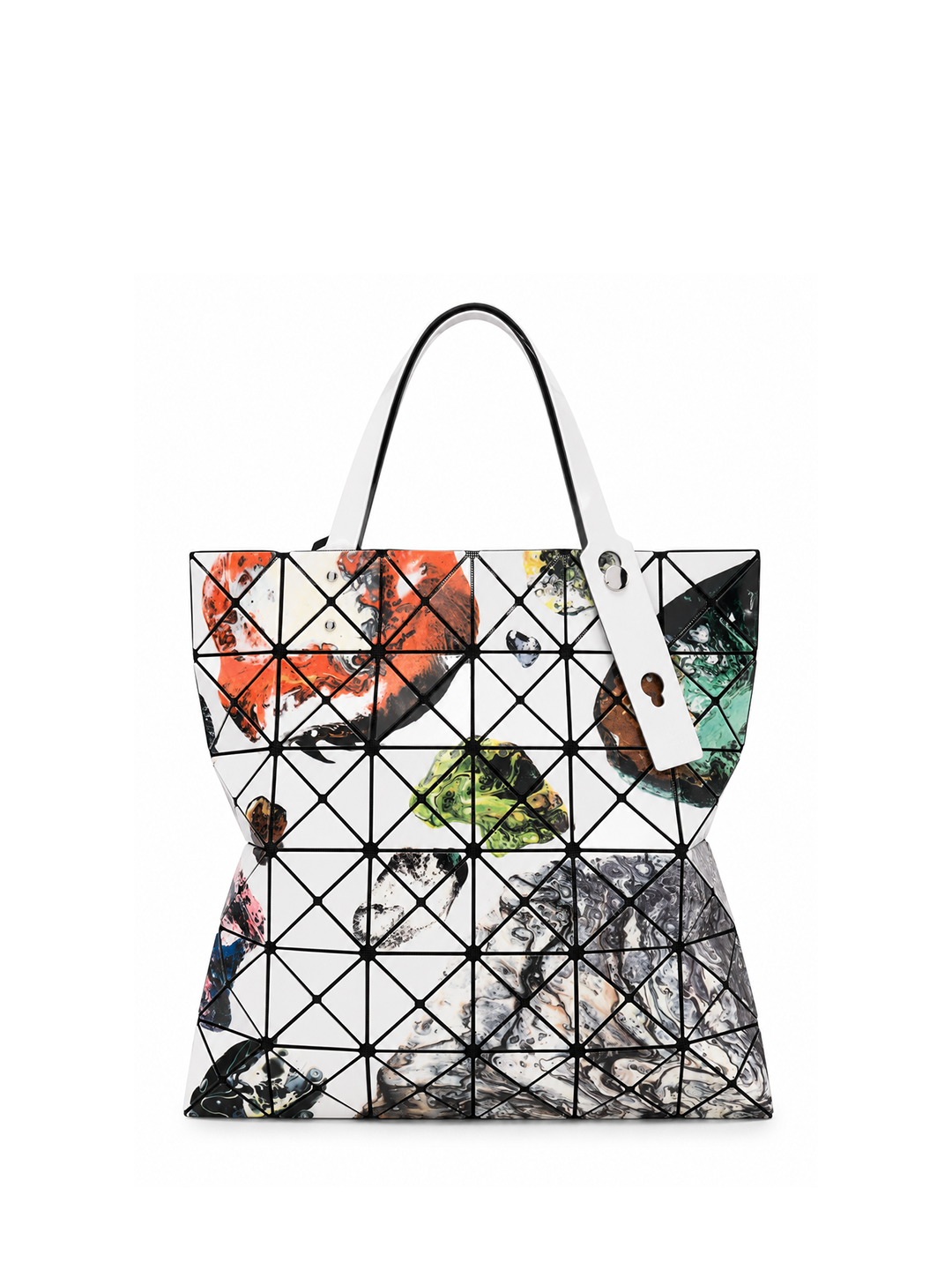 Bao Bao Issey Miyake White Base Cosmic Tote