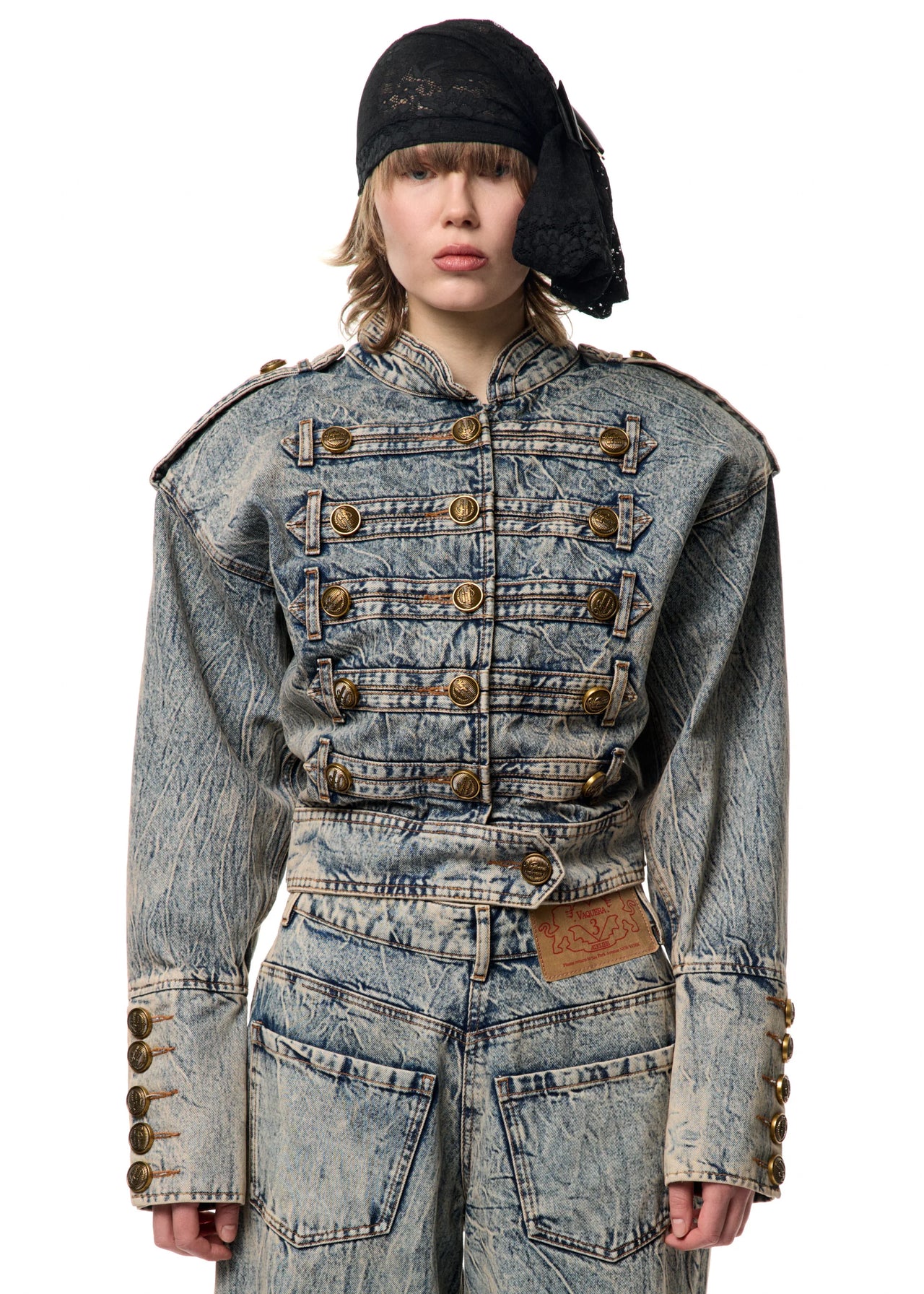 Vaquera Denim Napoleon Jacket