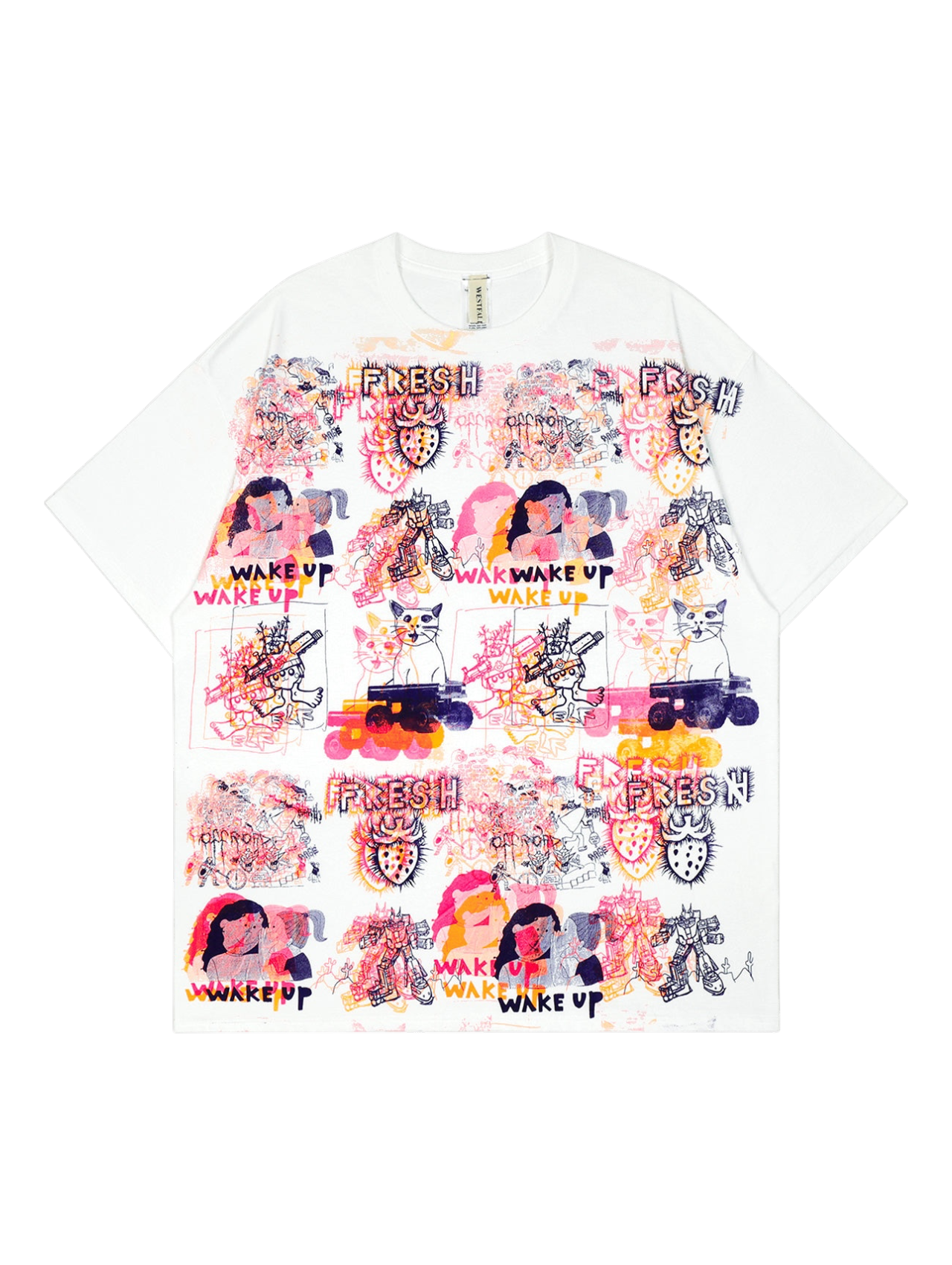 Westfall Multi Studio Westfall Patches Tshirt