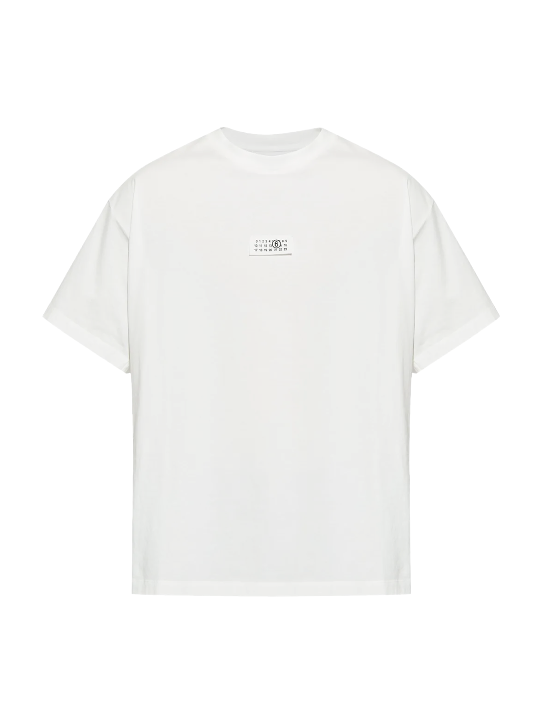 MM6 White Logo Tshirt