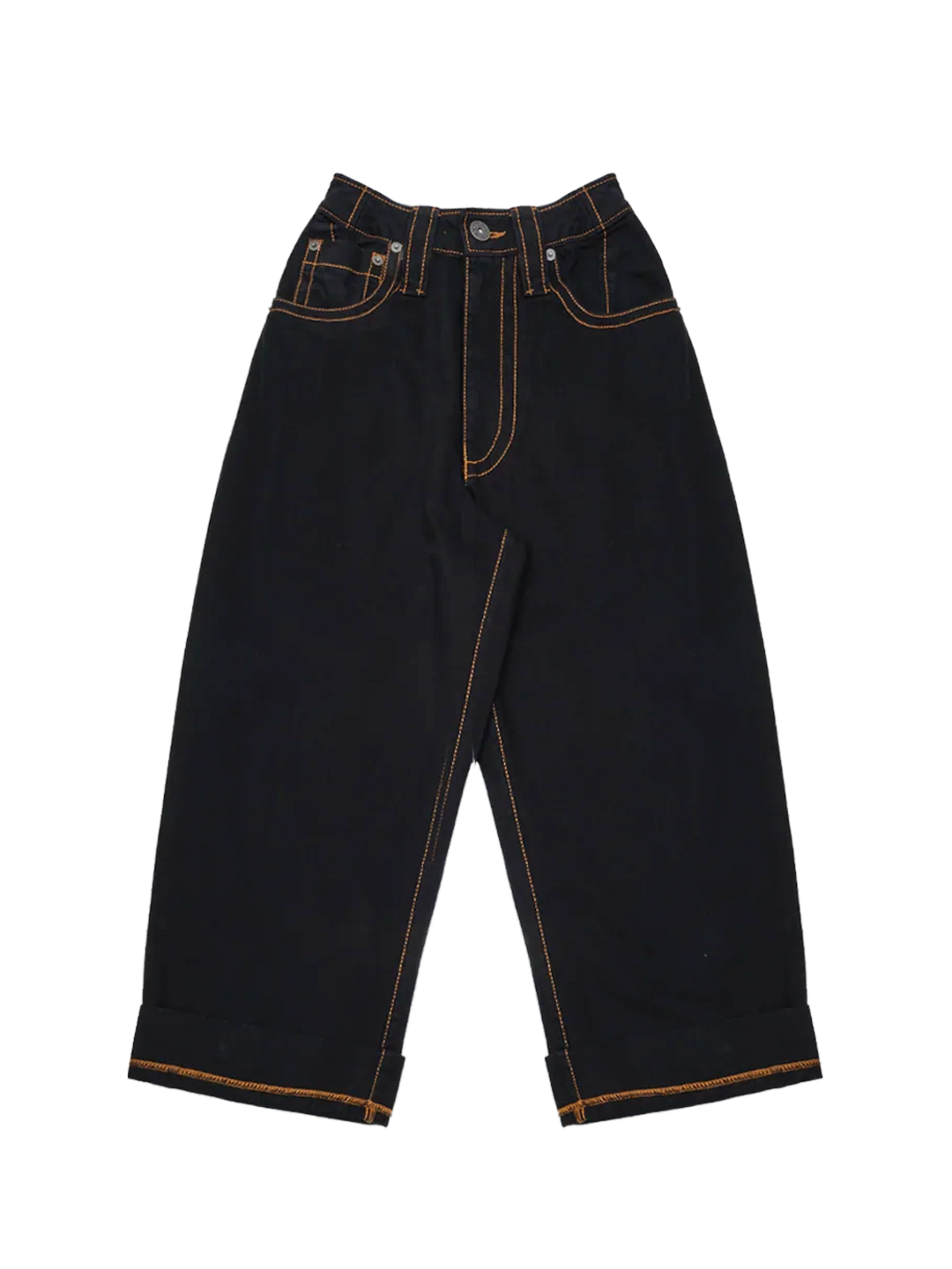 Vaquera Black Baggy Baby Jeans