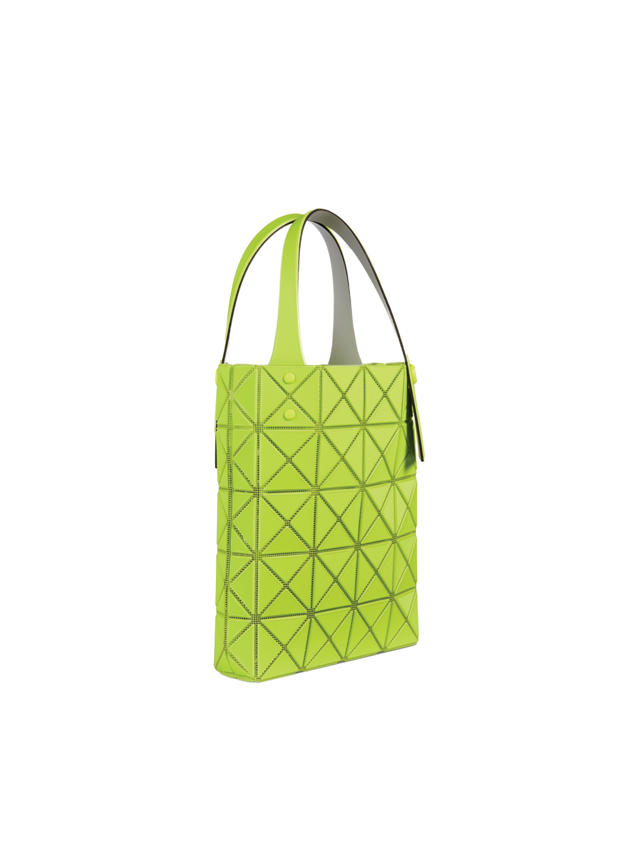 Bao Bao Issey Miyake Yellow Green Mini Prism Plus Tote Bao Bao Issey Miyake Yellow Green Mini Prism Plus Tote