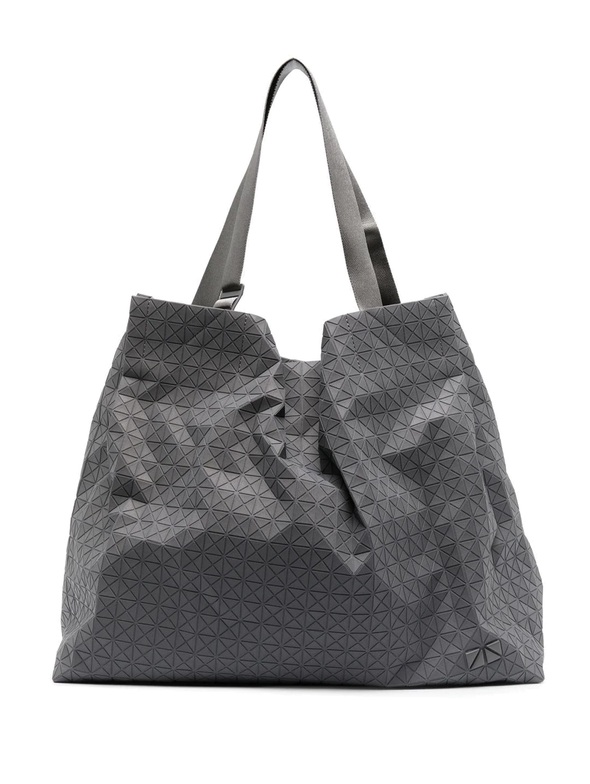 Bao Bao Issey Miyake Grey One Tone Cart Tote