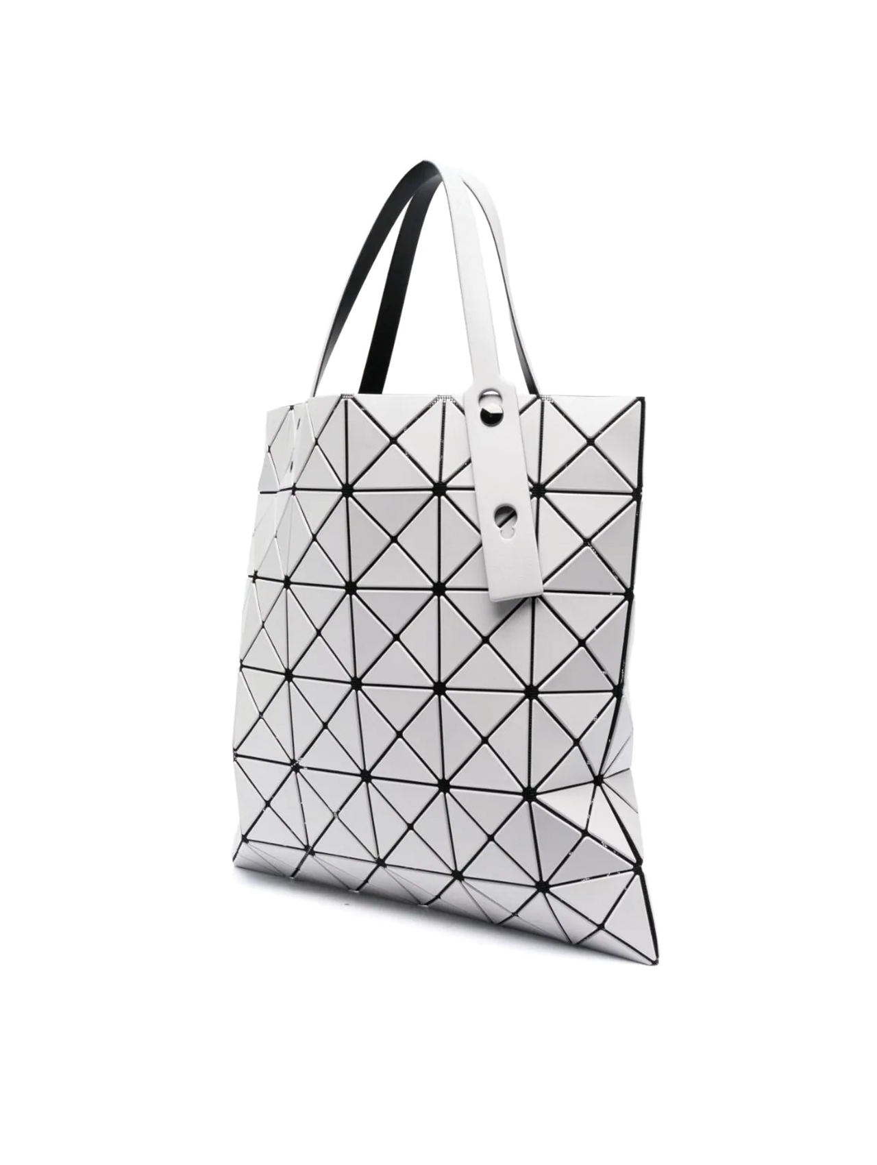 Bao Bao Issey Miyake Matte Light Grey Lucent Tote