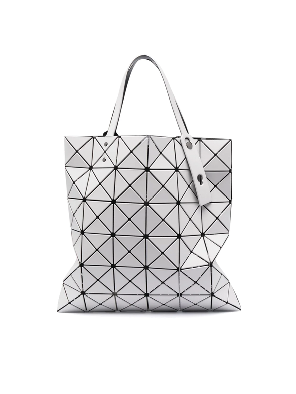 Bao Bao Issey Miyake Matte Light Grey Lucent Tote