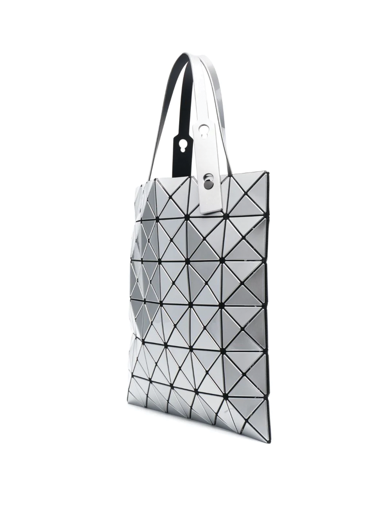 Bao Bao Issey Miyake Silver Lucent Tote