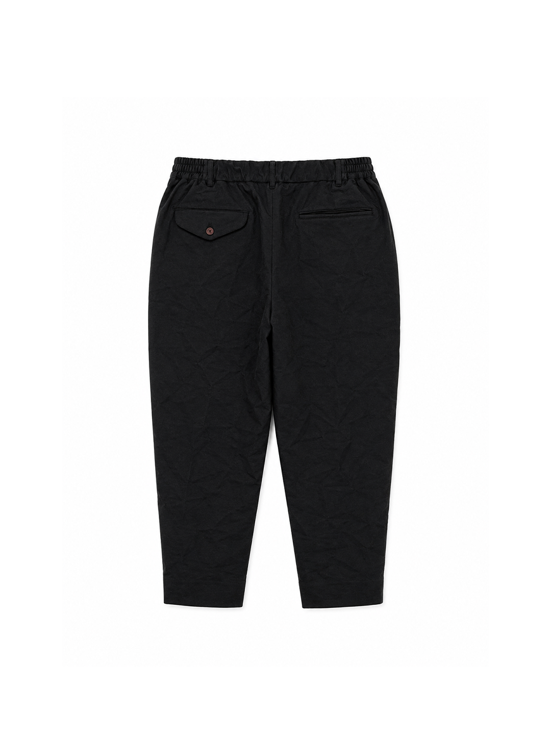 Homme Deux Black Tapered Pants