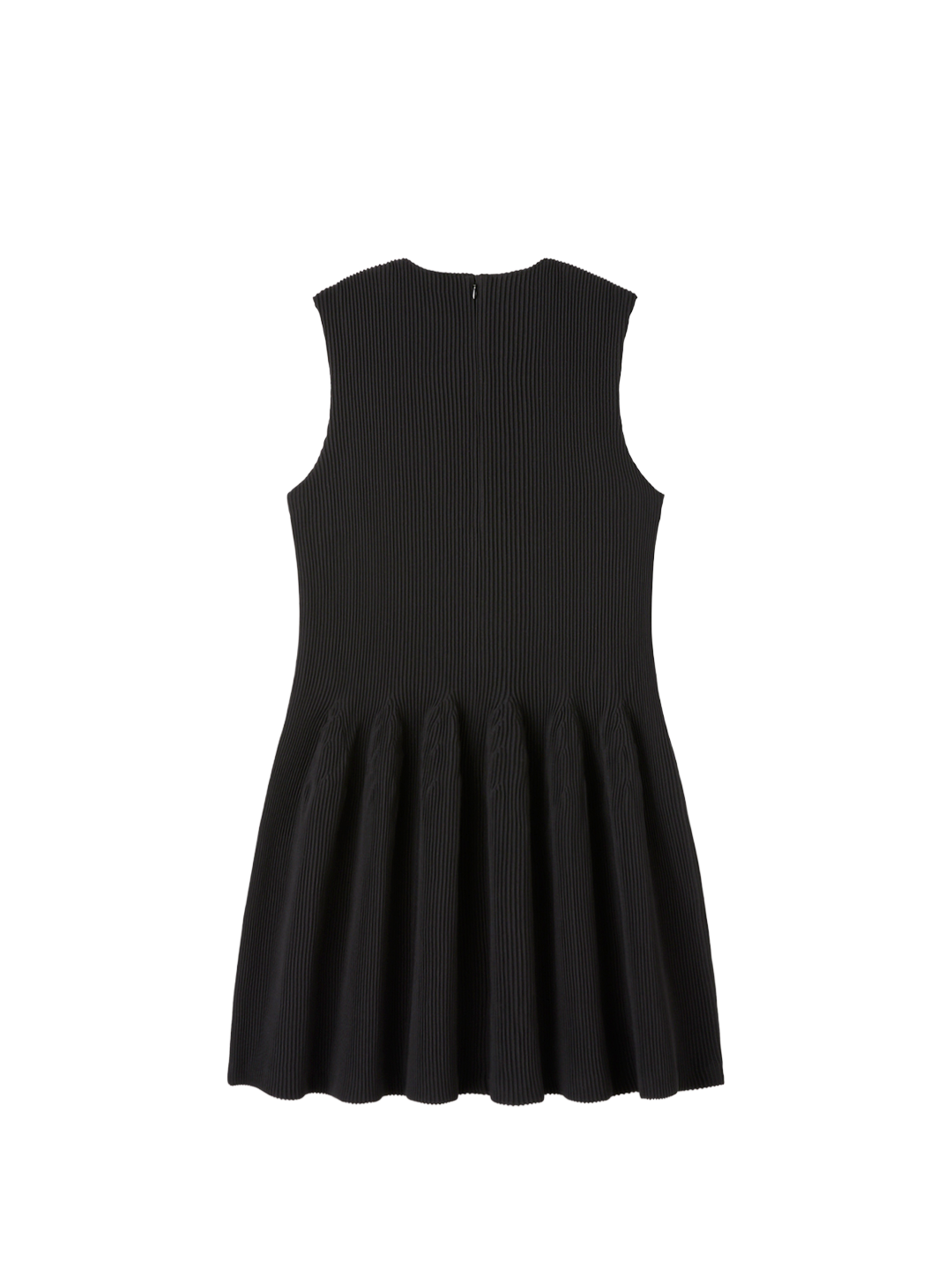 CFCL Black Hypha Sleeveless Mini Dress